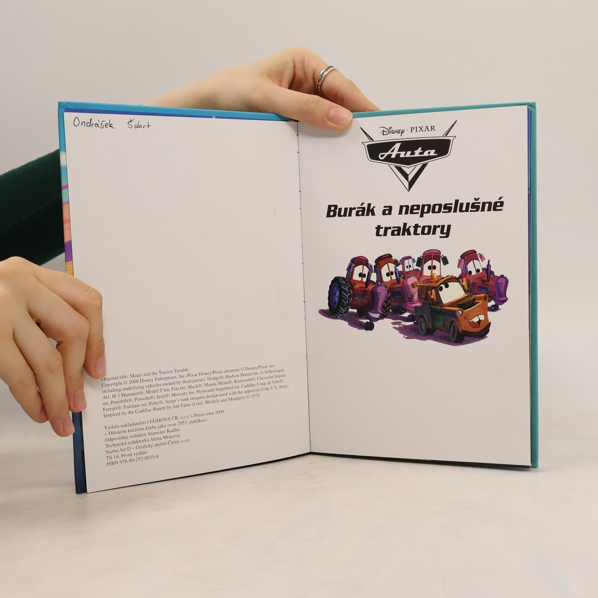 Walt Disney Auta - Burák a neposlušné traktory