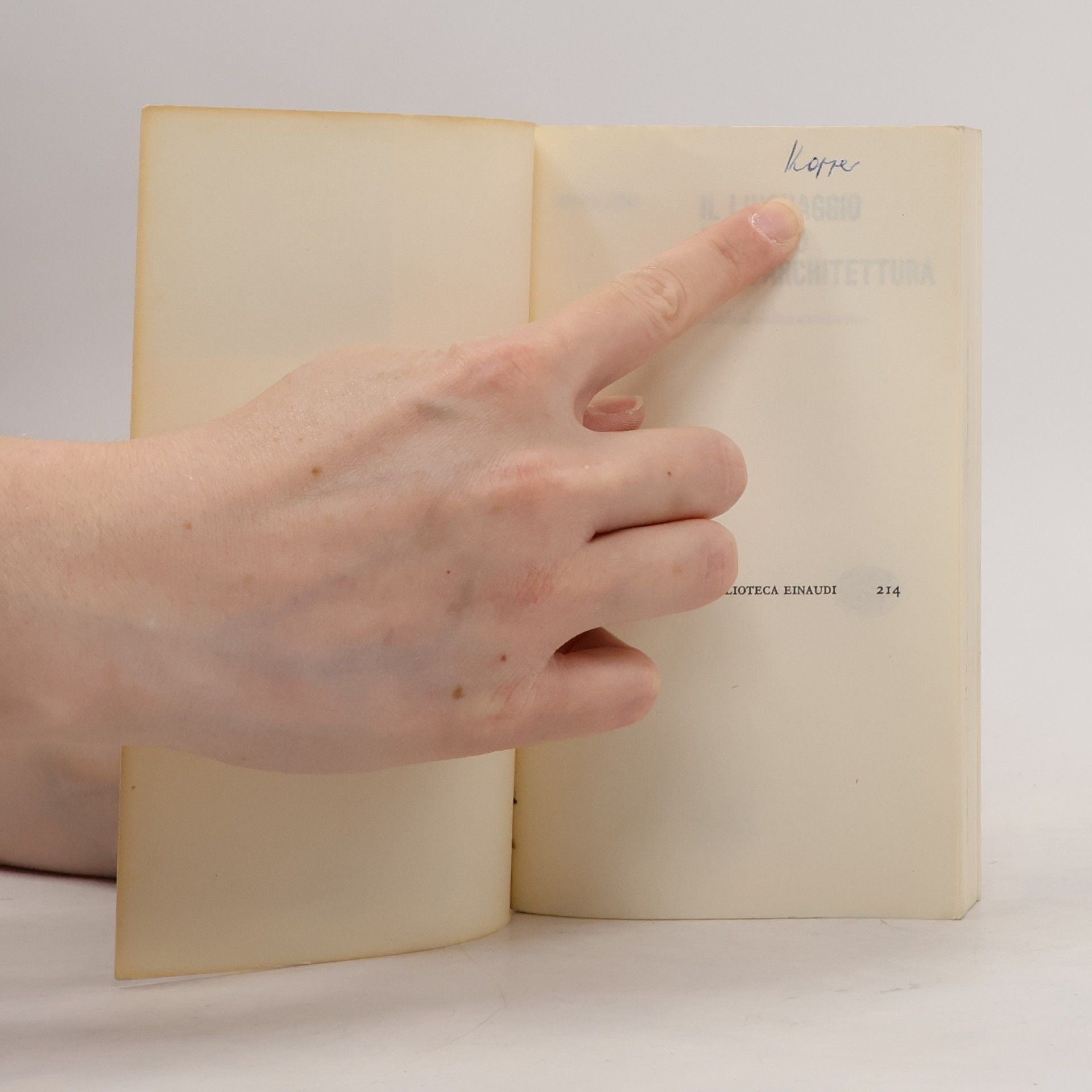 Bruno Zevi Il linguaggio moderno dell'architettura