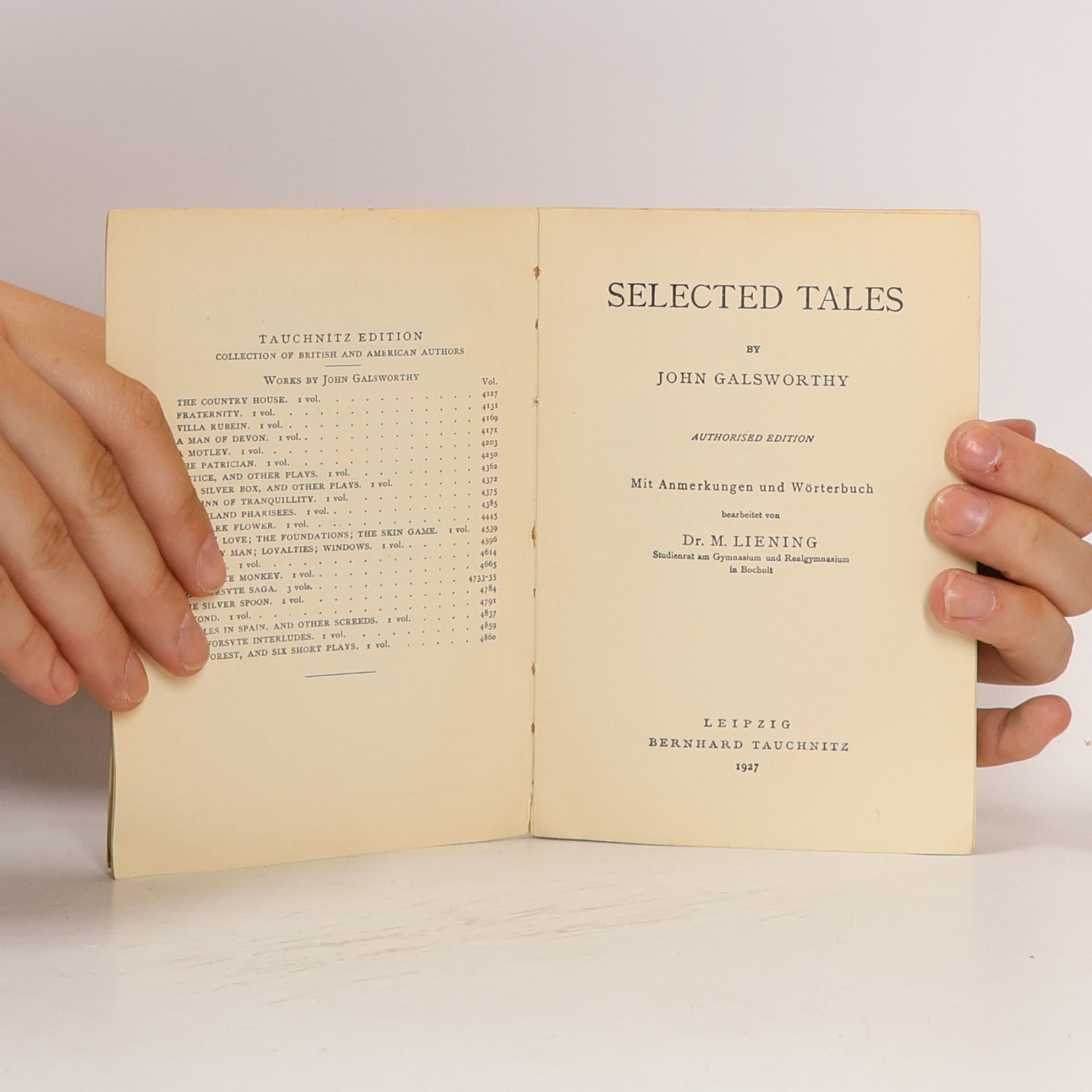 John Galsworthy Selected Tales