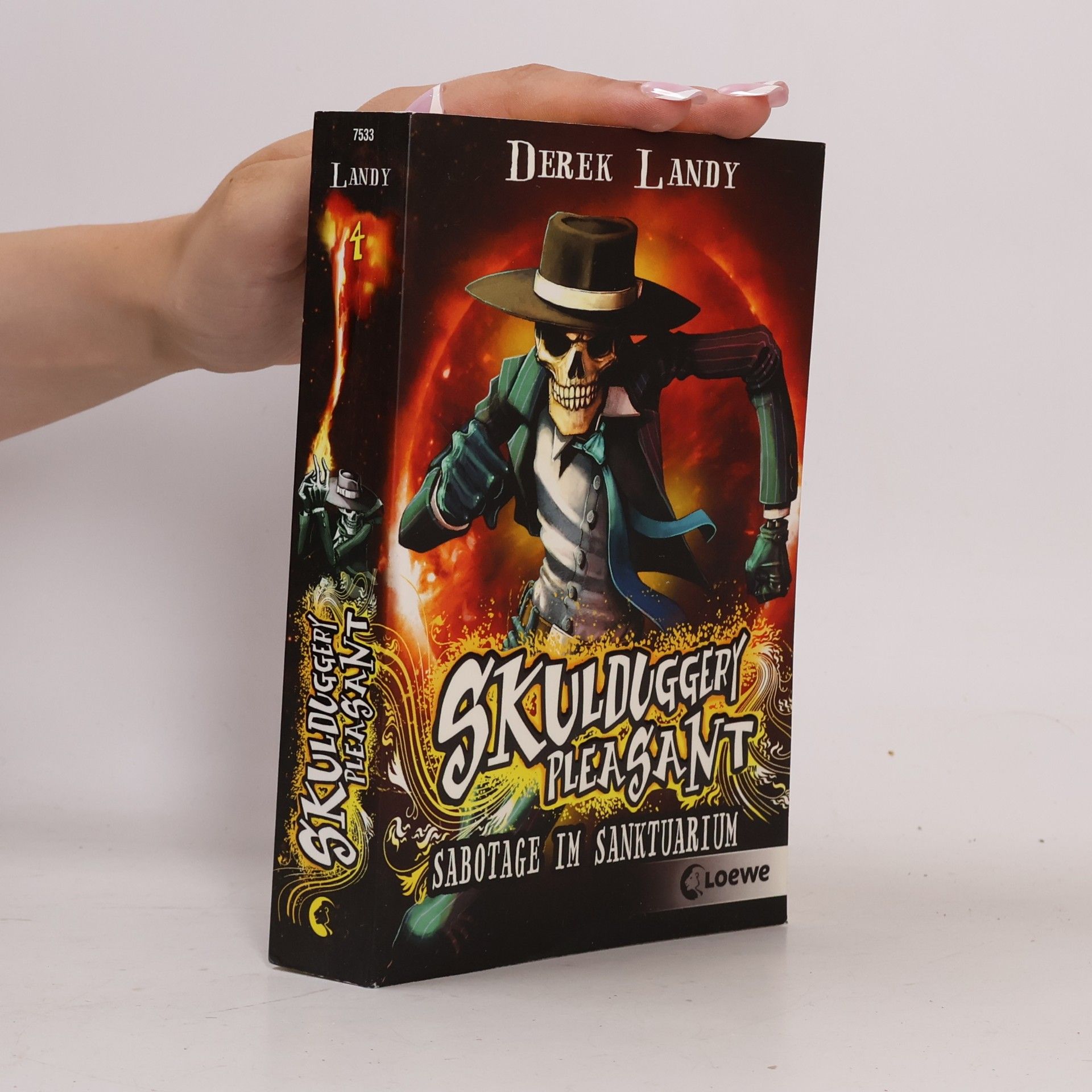 Derek Landy Skulduggery Pleasant Sabotage im Sanktuarium