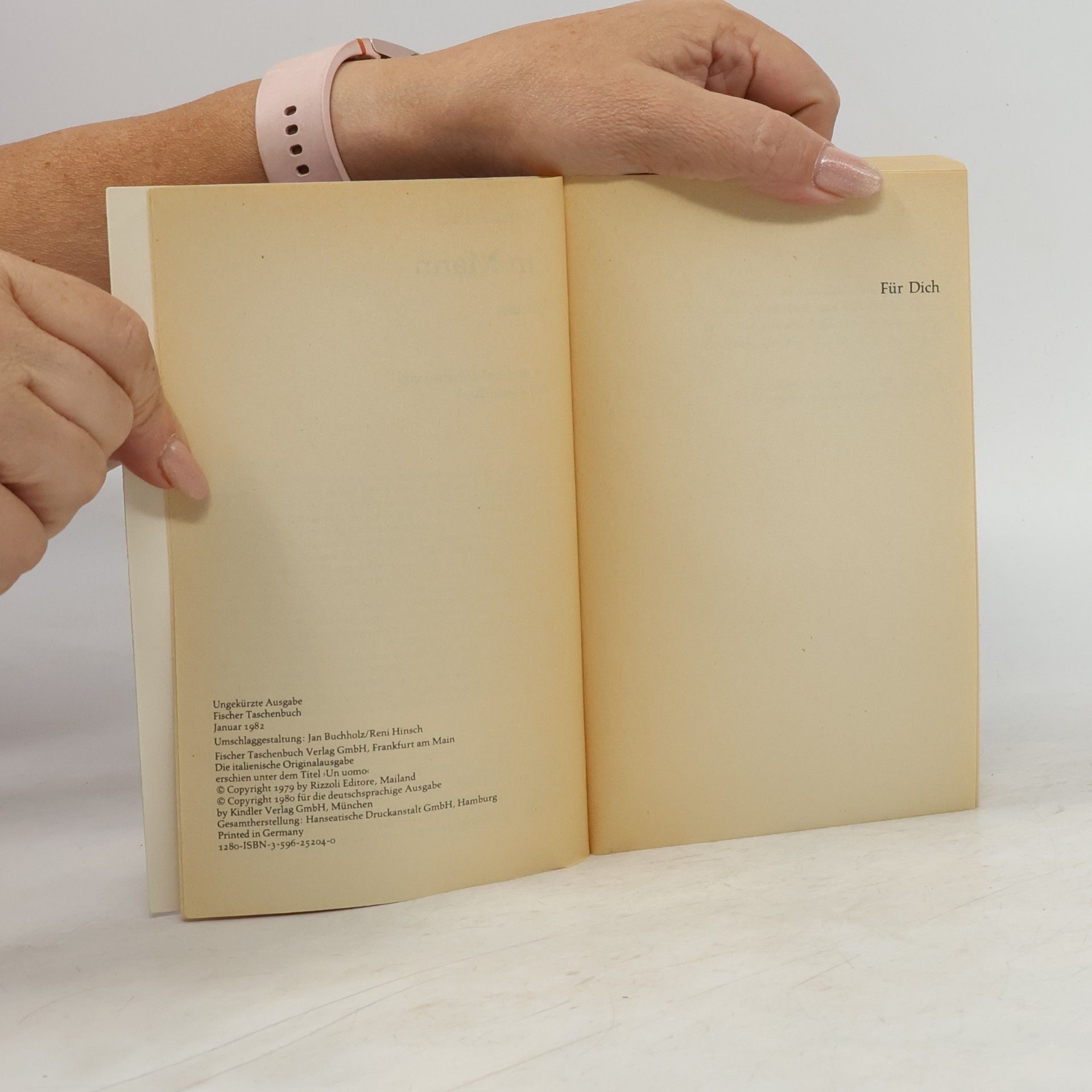 Oriana Fallaci Ein Mann