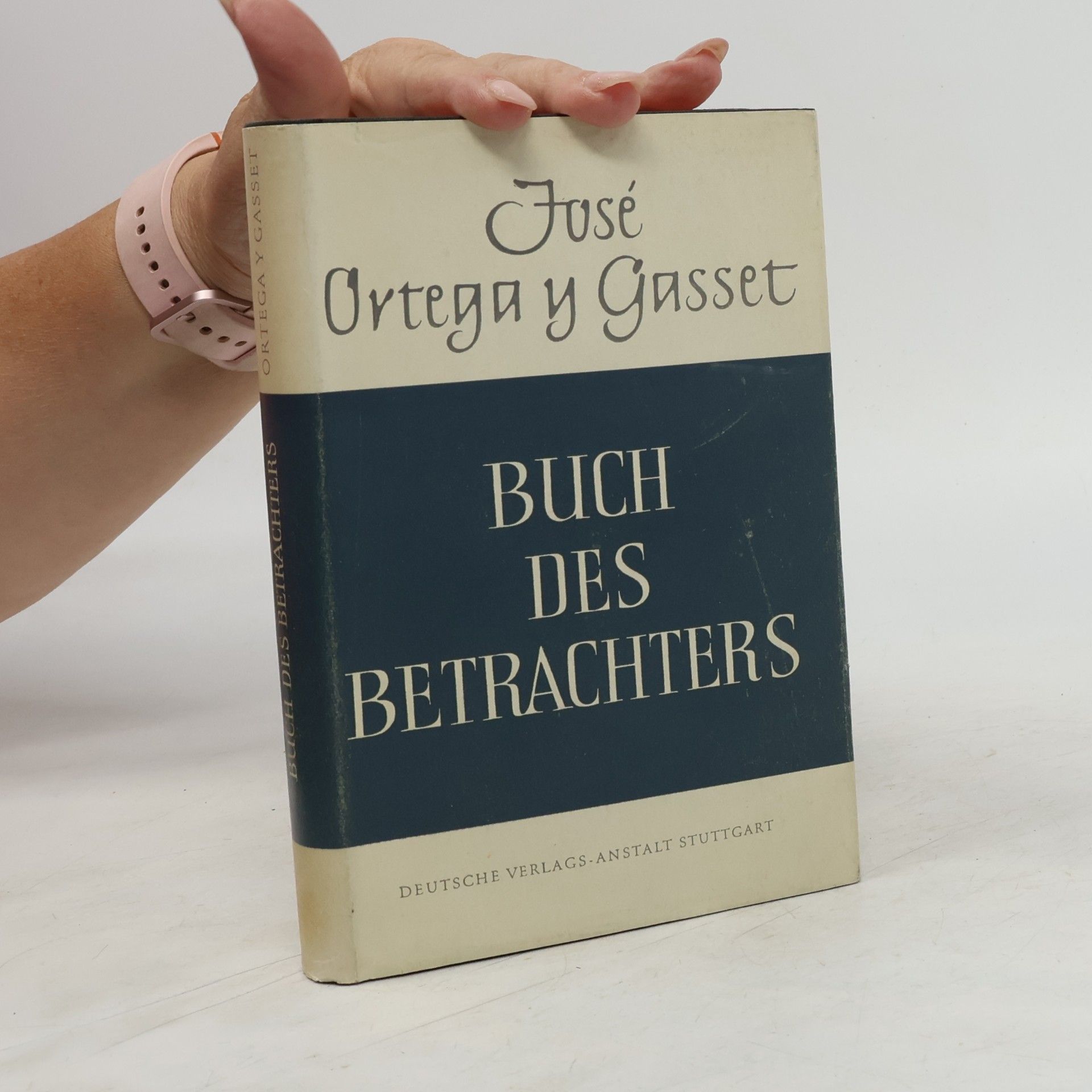 José Ortega y Gasset Buch des Betrachters