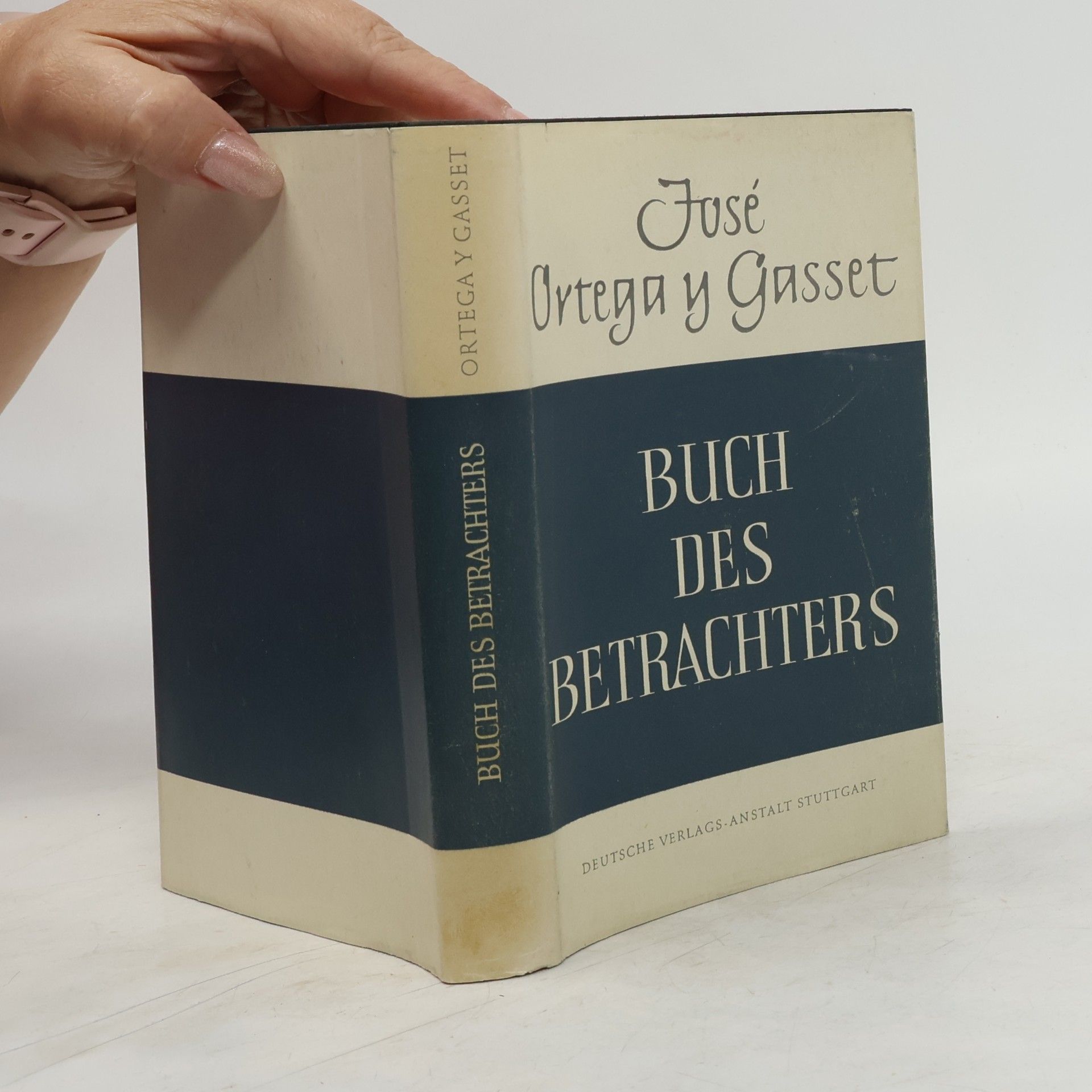 José Ortega y Gasset Buch des Betrachters