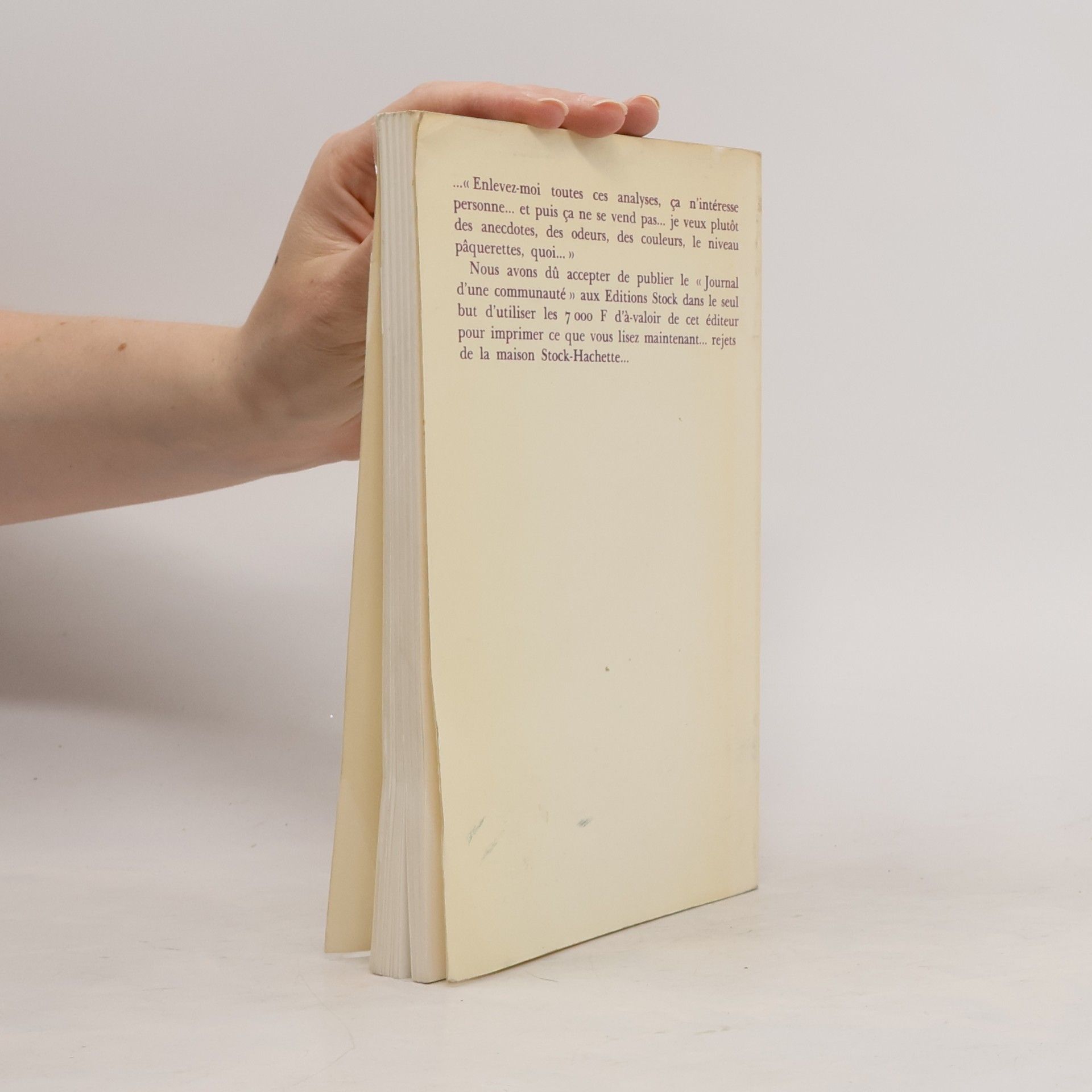 Collectif d'auteurs Tentatives Communautaires