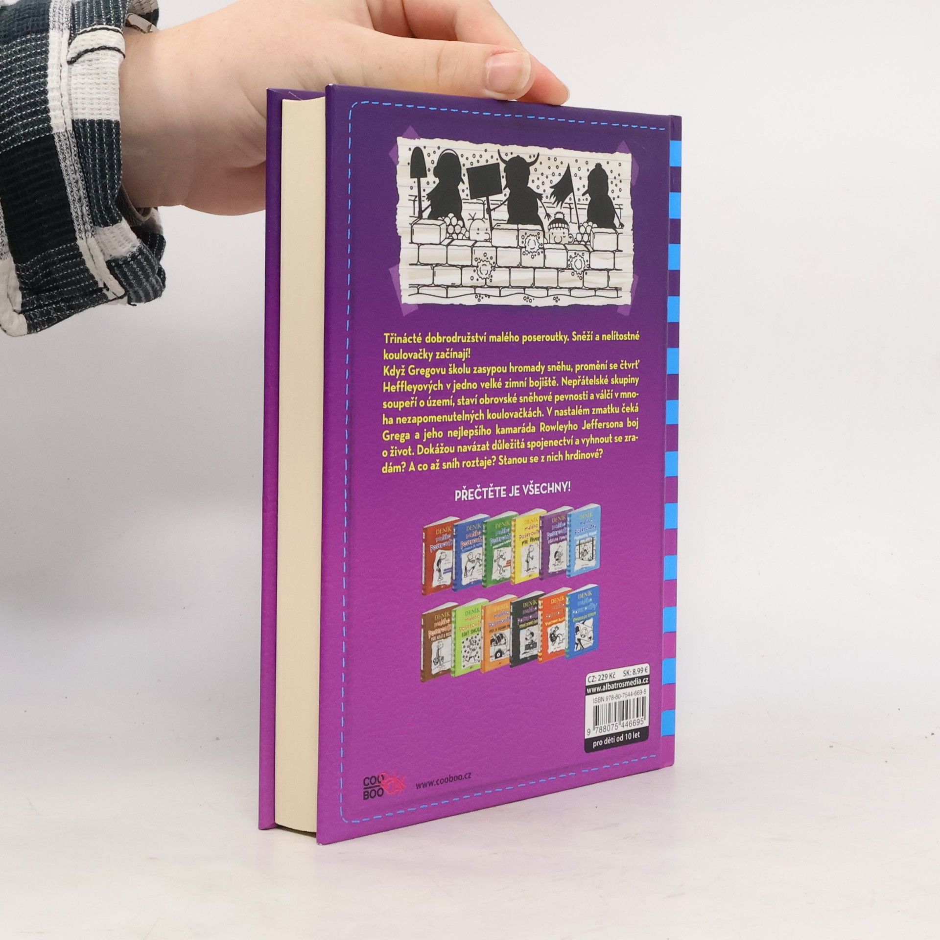 Jeff Kinney Deník malého poseroutky 13. Radosti zimy