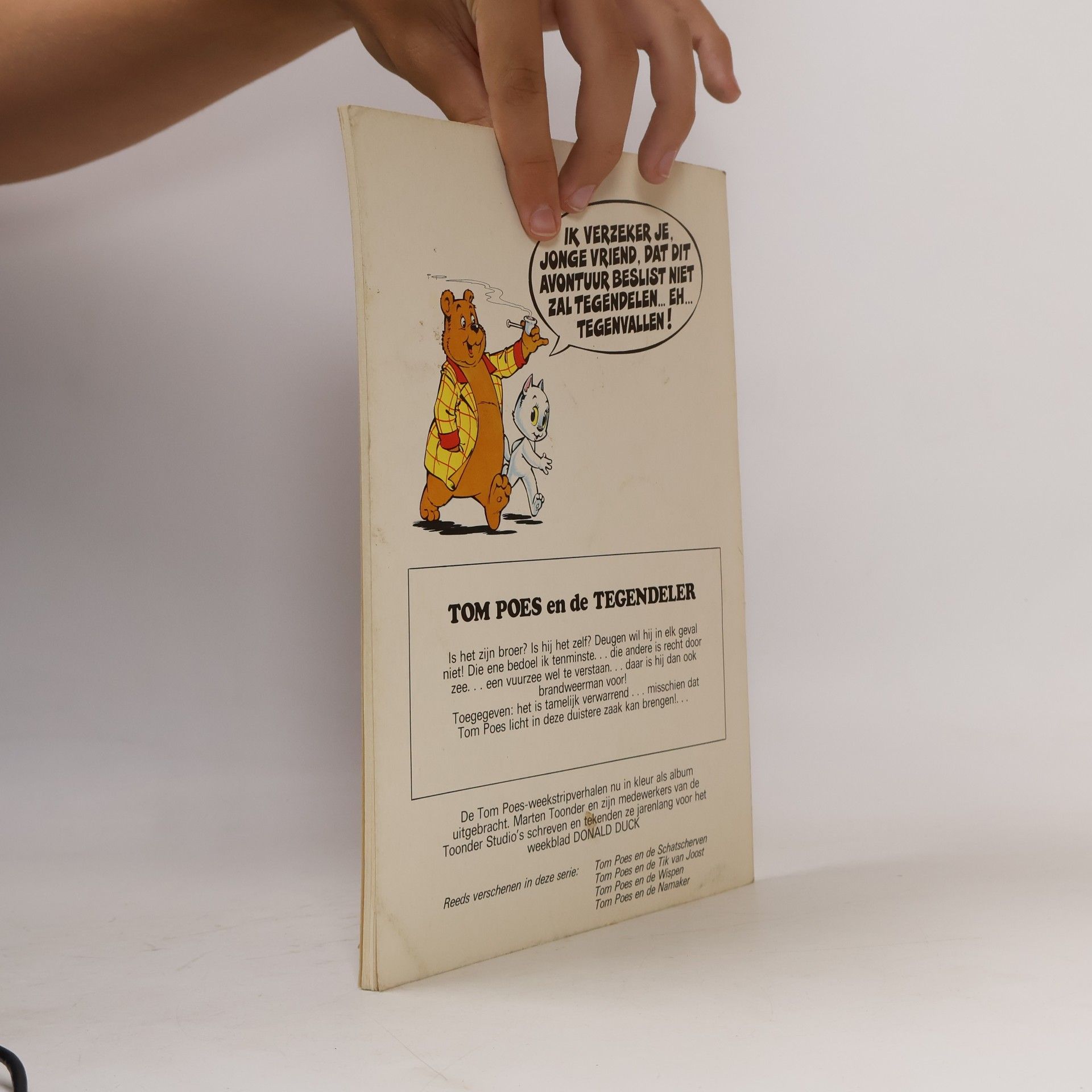 Marten Toonder Tom Poes en de Tegendeler