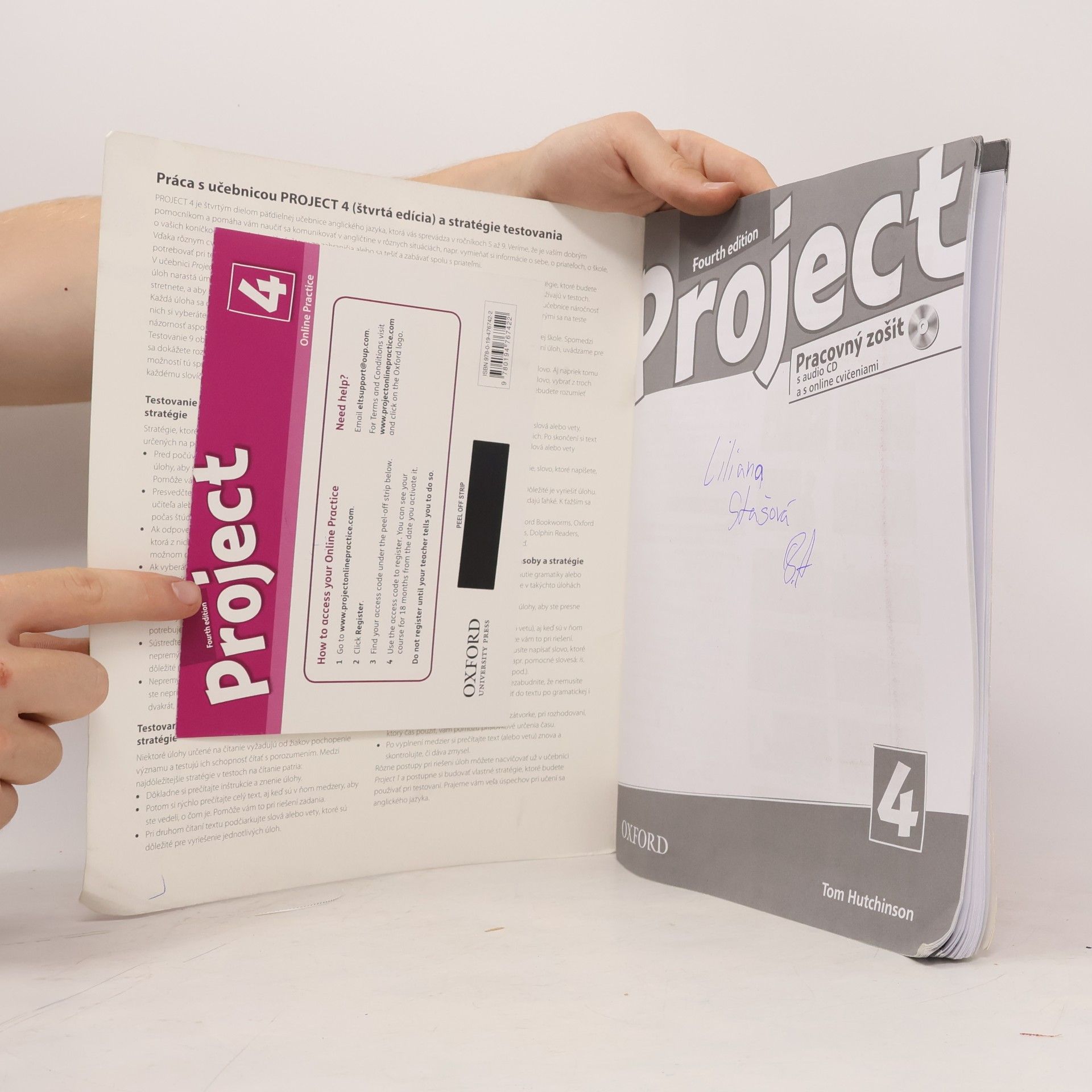 Tom Hutchinson Project 4 - Pracovný zošit