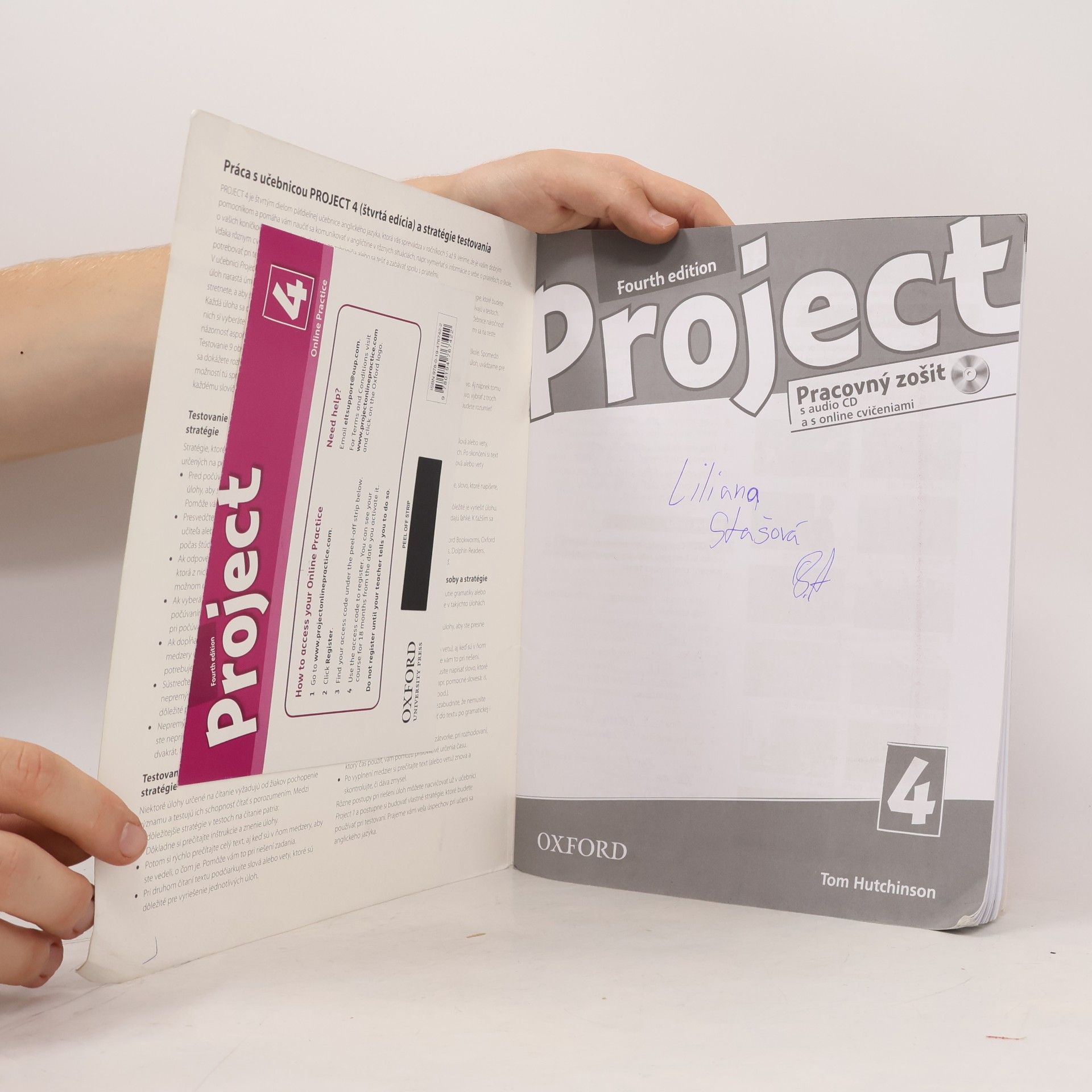 Tom Hutchinson Project 4 - Pracovný zošit