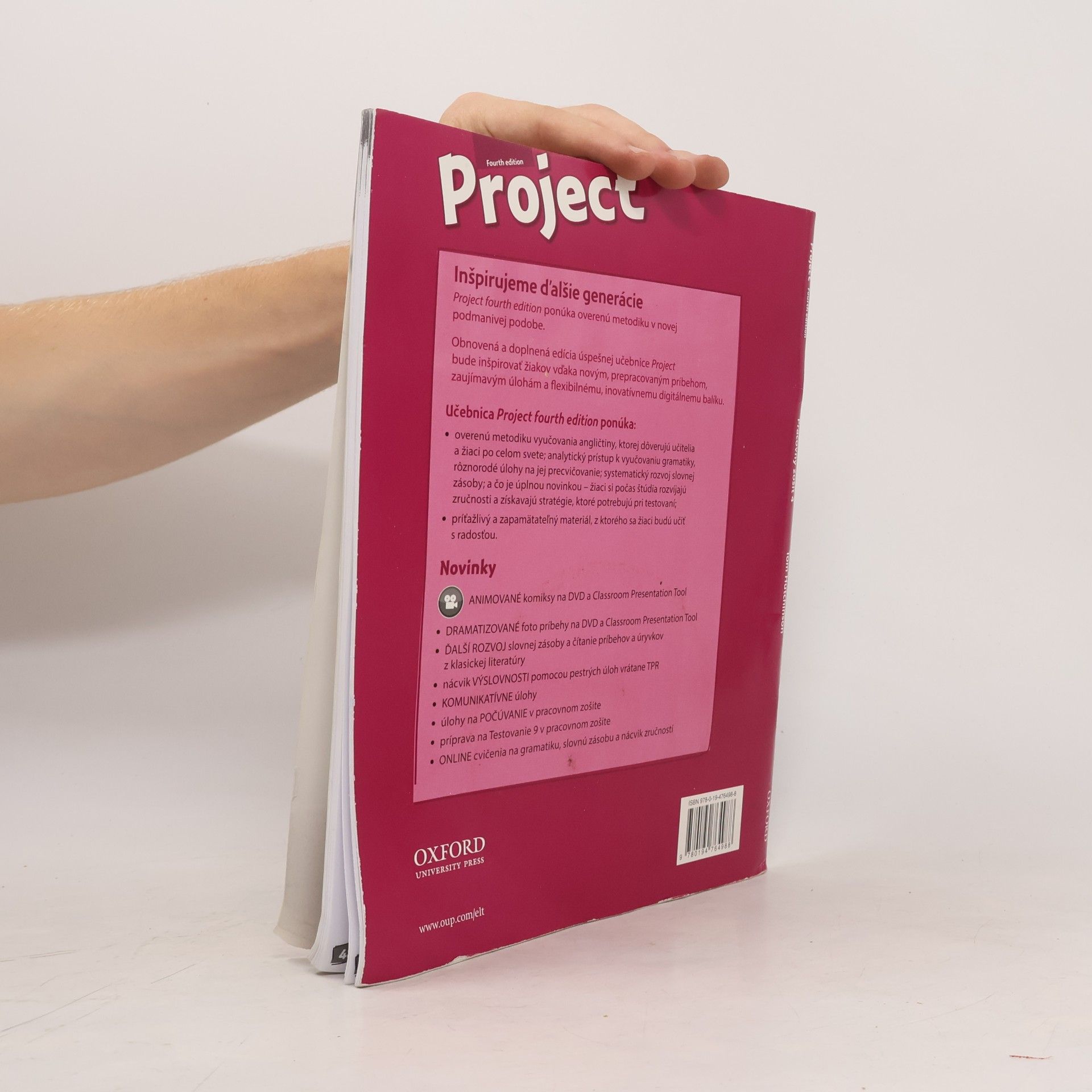 Tom Hutchinson Project 4 - Pracovný zošit