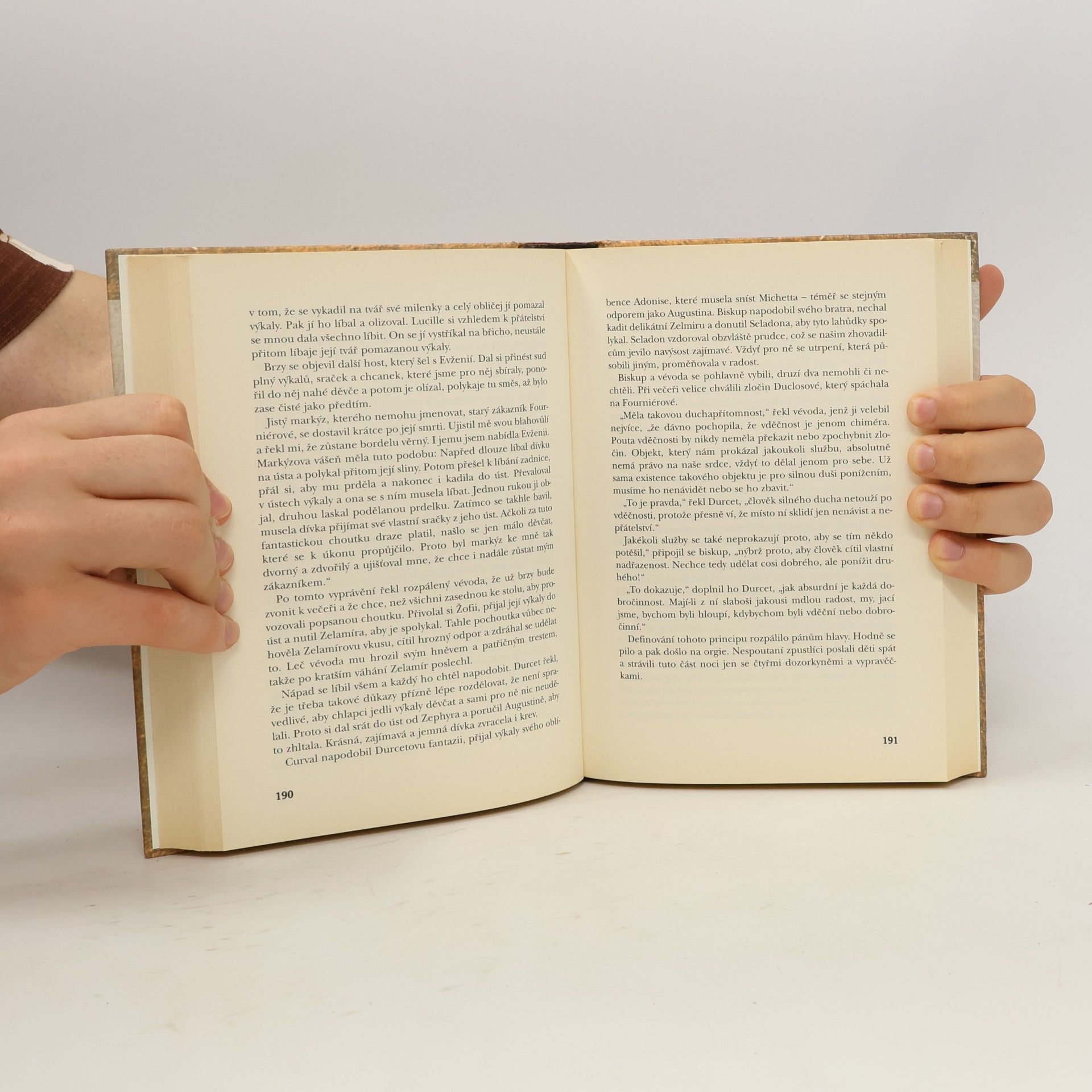 Donatien Alphonse François Sade 120 dnů Sodomy