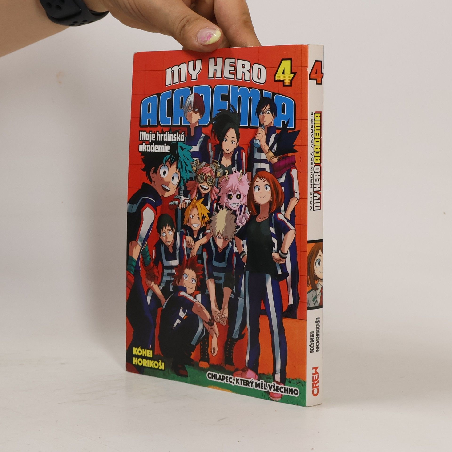 Kōhei Horikoshi My Hero Academia 4. Chlapec, který měl všechno.