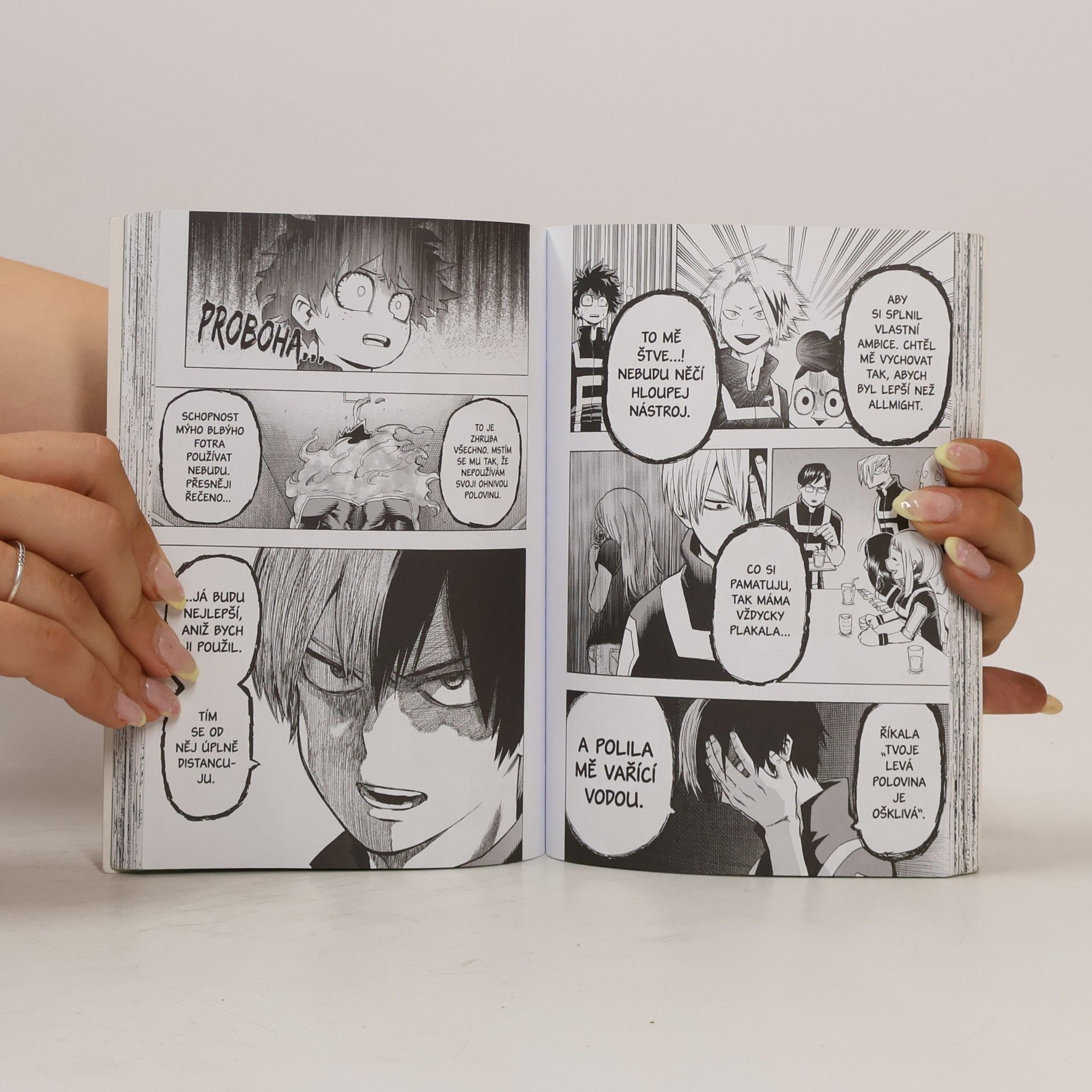 Kóhei Horikoši My Hero Academia 4. Chlapec, který měl všechno.
