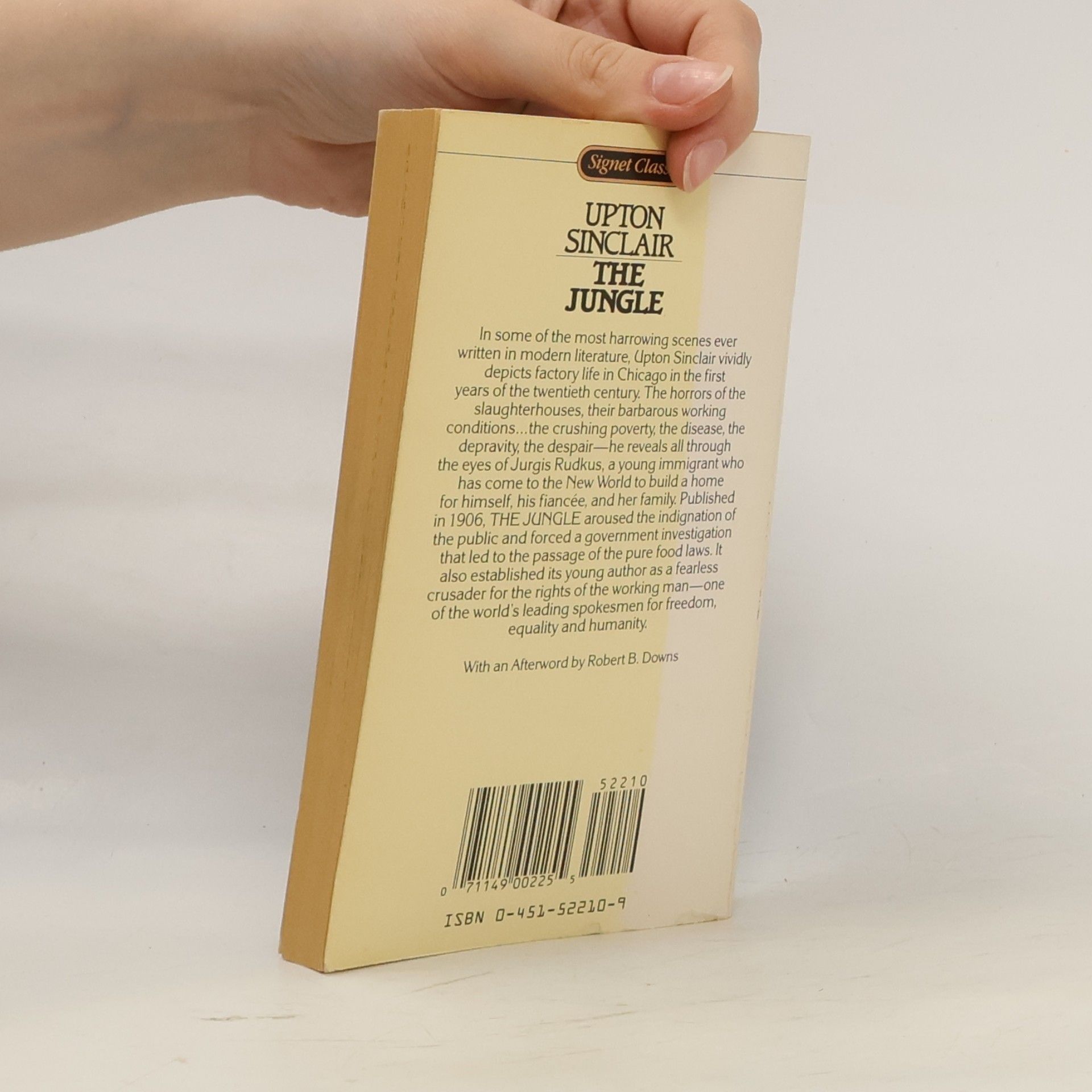 Upton Sinclair Signet Classic: The Jungle