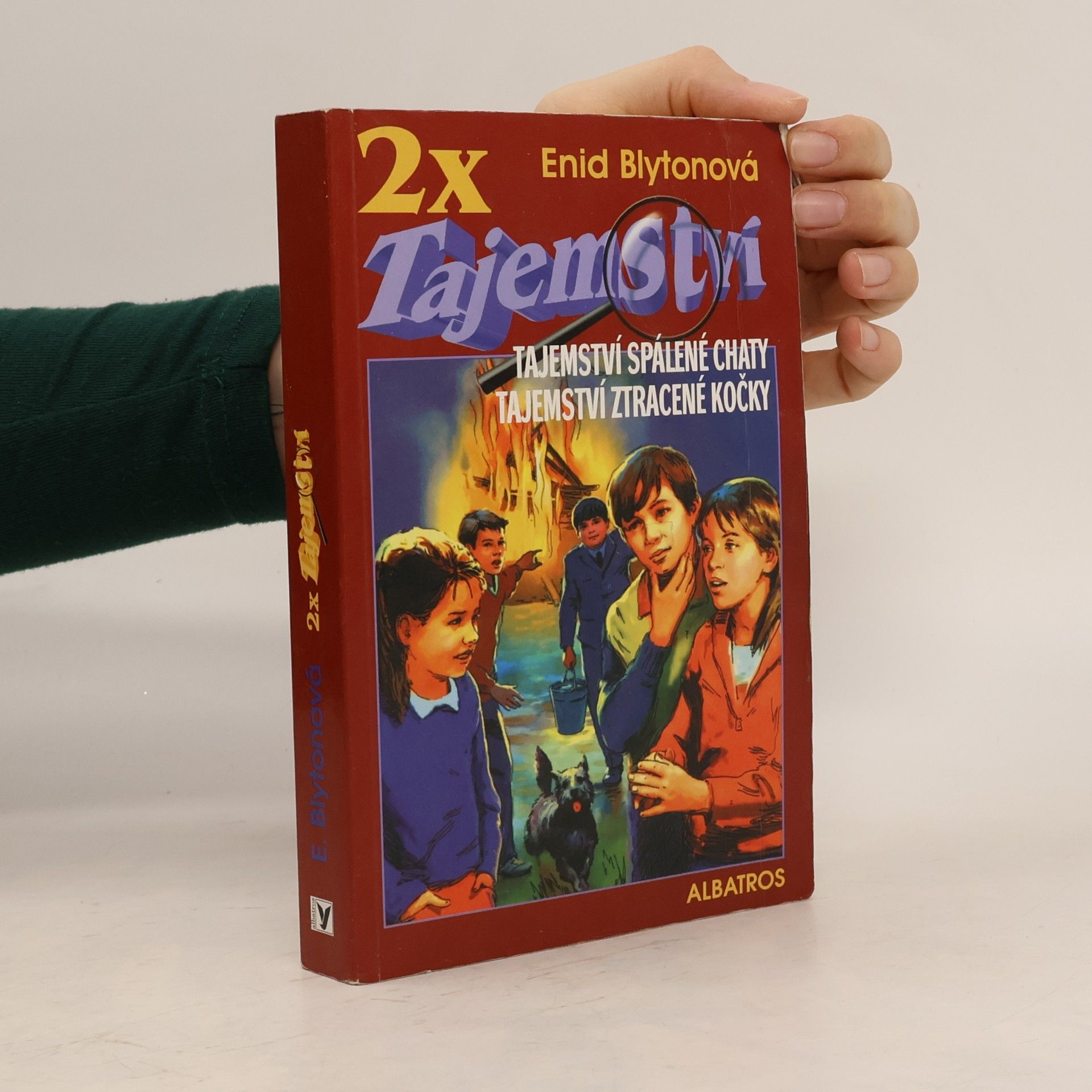 Enid Blyton 2x tajemství – Tajemství spálené chaty / Tajemství ztracené kočky