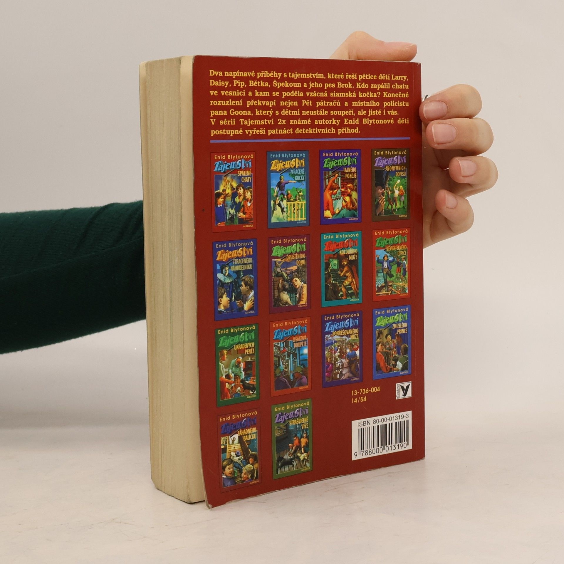 Enid Blyton 2x tajemství – Tajemství spálené chaty / Tajemství ztracené kočky