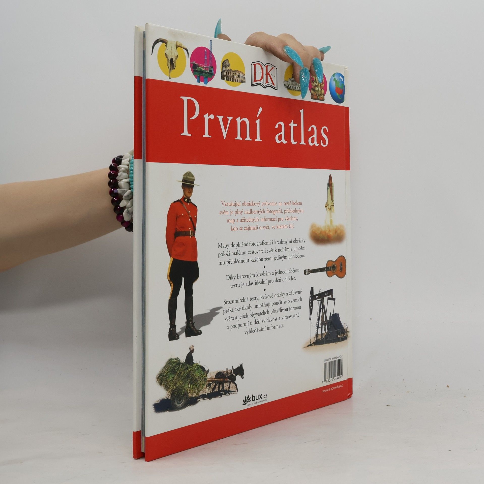 Kateřina Danielová První atlas. Příručka pro nejmenší čtenáře a spisovatele