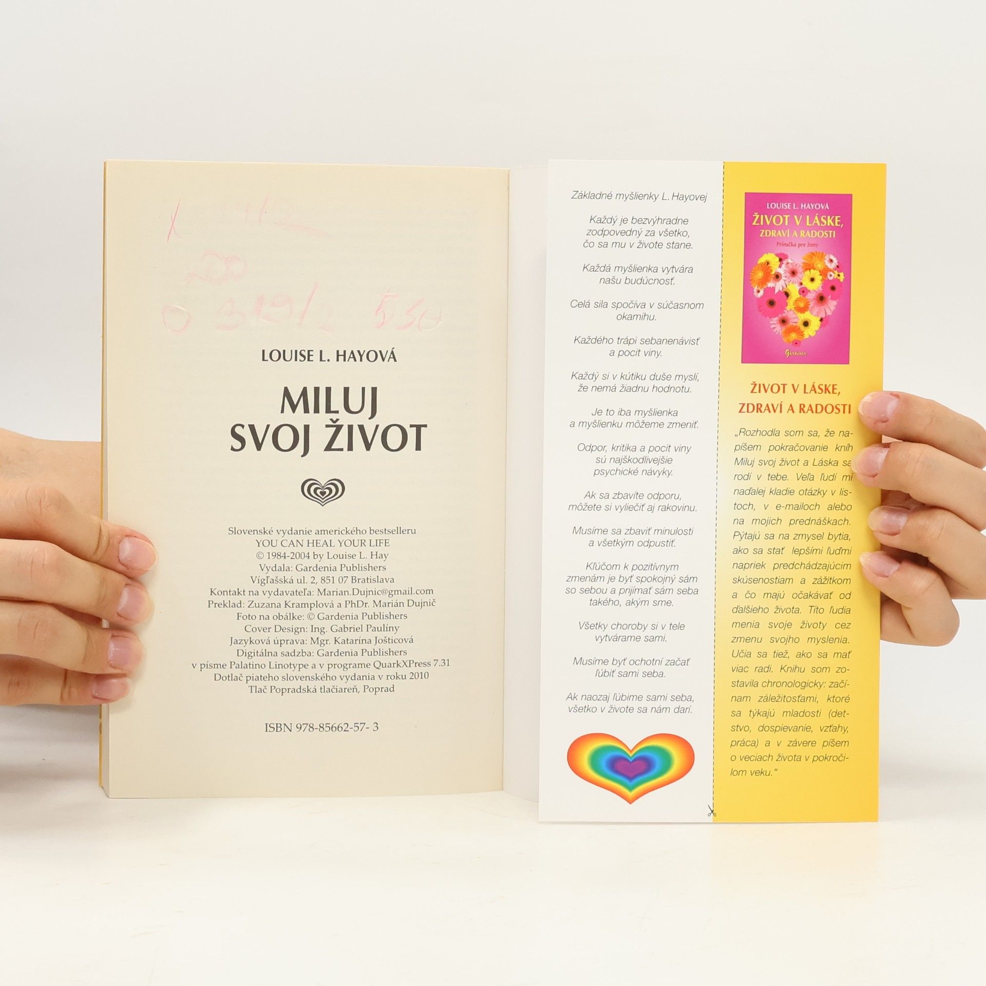 Louise Lynn Hay Miluj svoj život