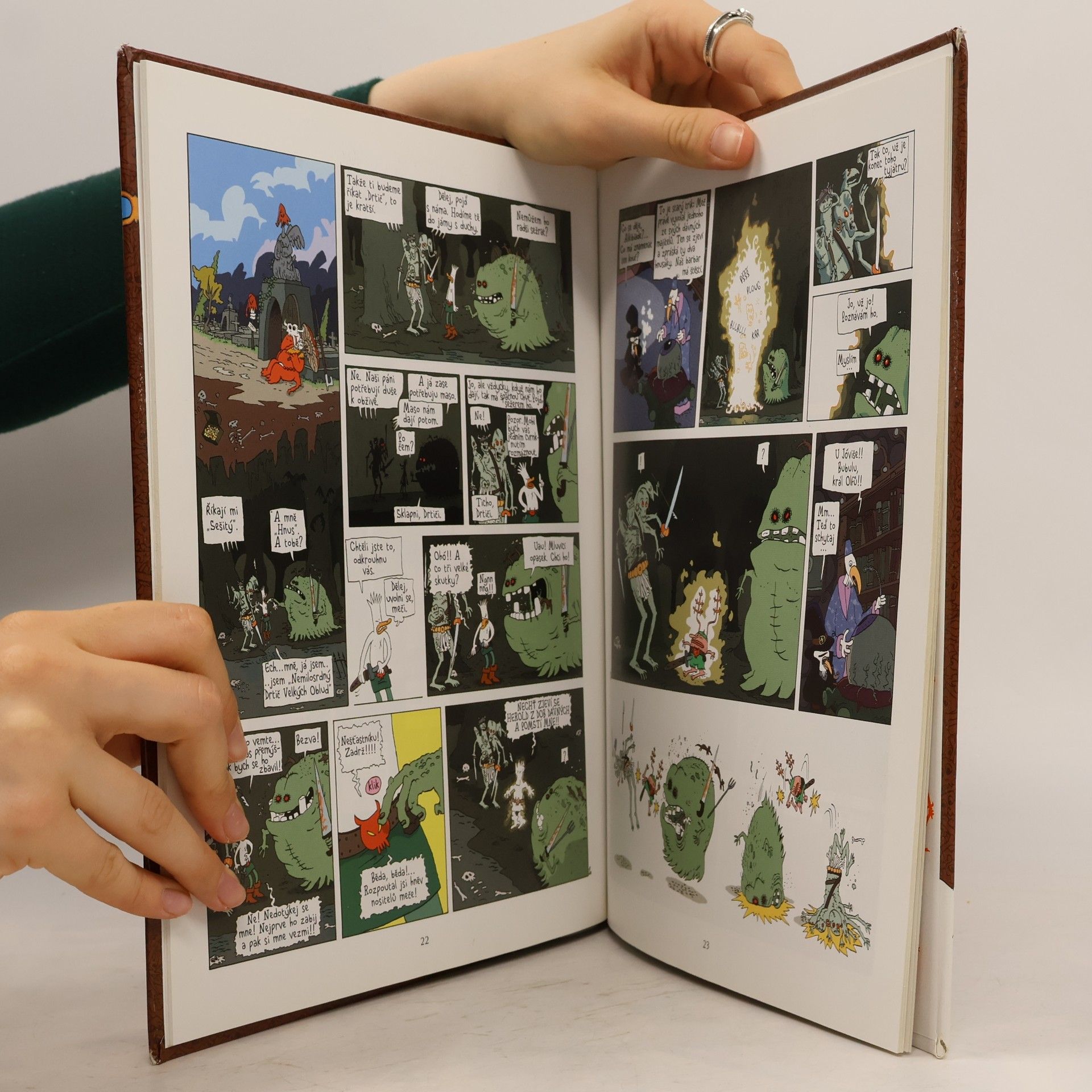Joann Sfar Donžon 1. Kačerovo srdce