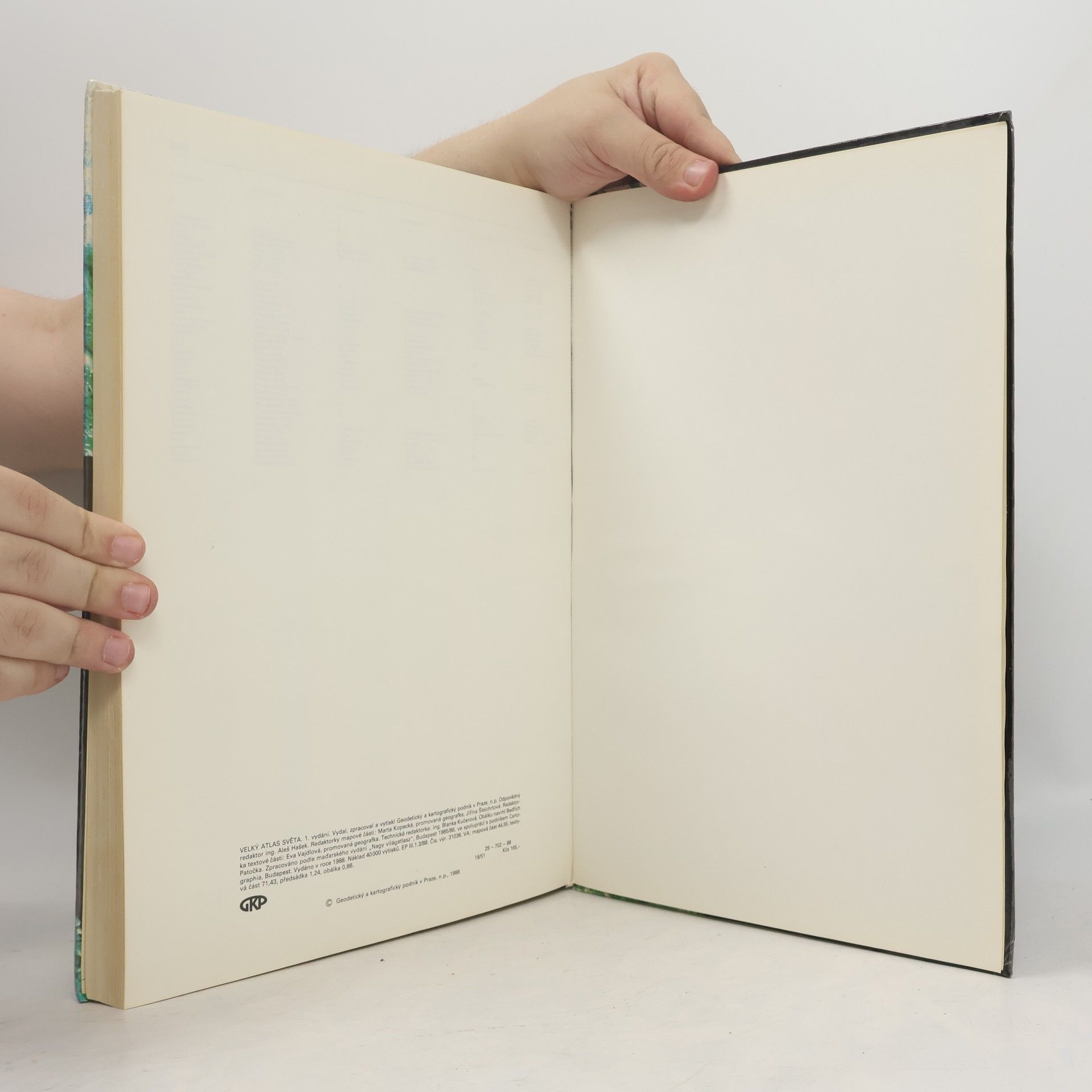 Various authors Velký atlas světa