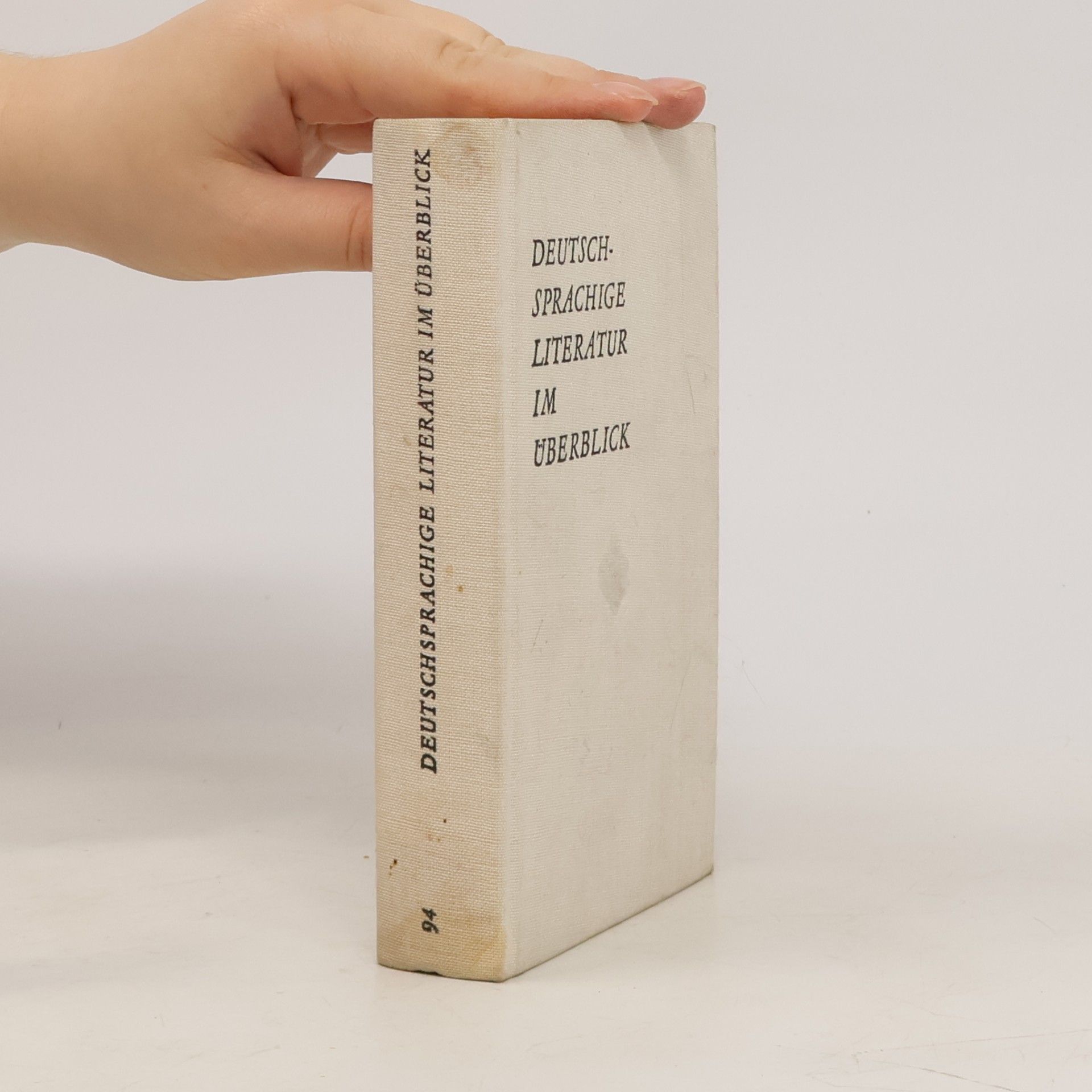 Various authors Deutschsprachige Literatur im Überblick