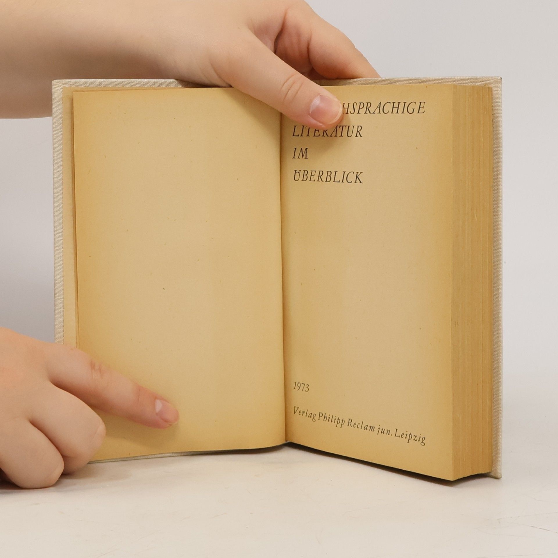 Various authors Deutschsprachige Literatur im Überblick