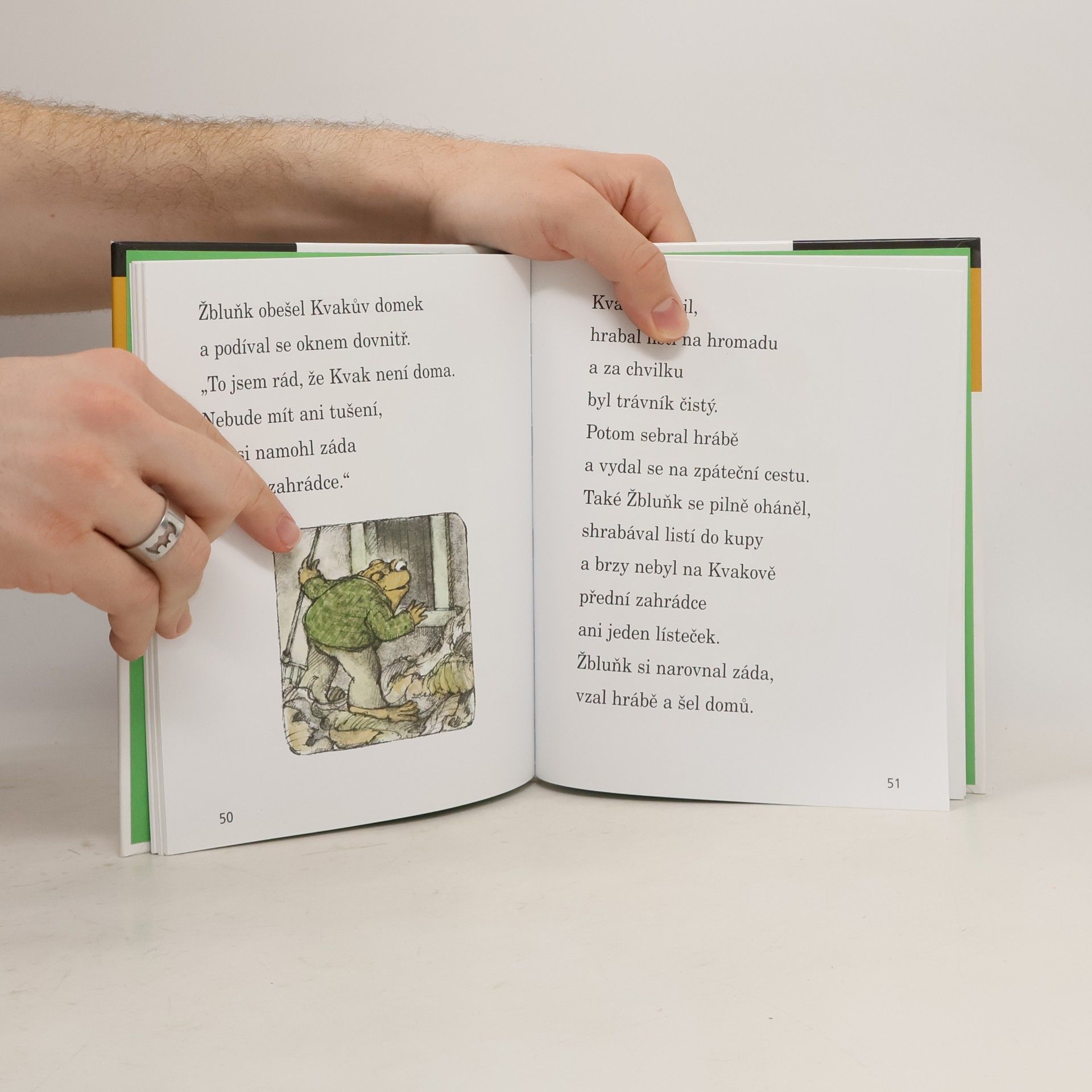 Arnold Lobel Kvak a Žbluňk od jara do Vánoc