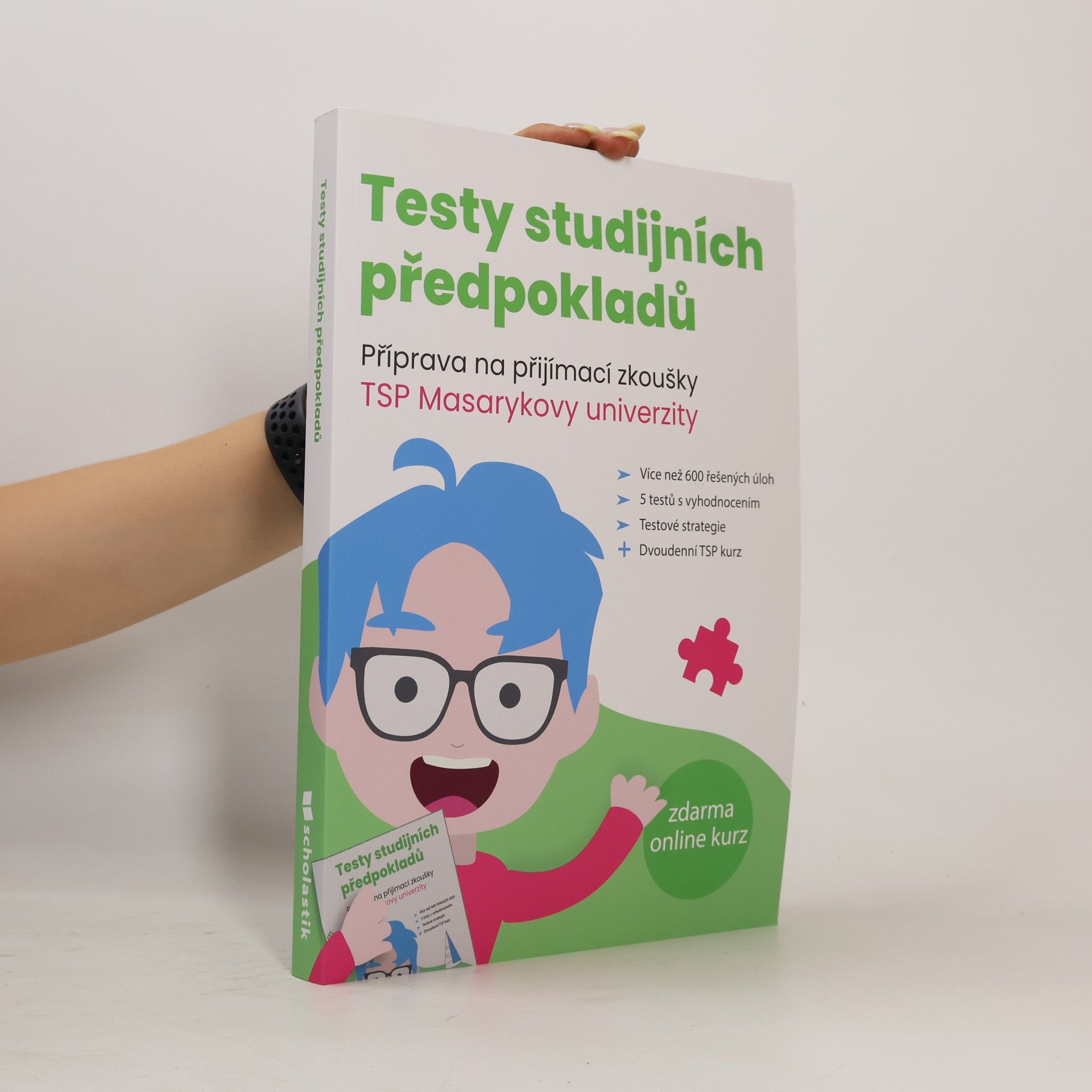 Testy studijních předpokladů : příprava na přijímací zkoušky TSP Masarykovy univerzity