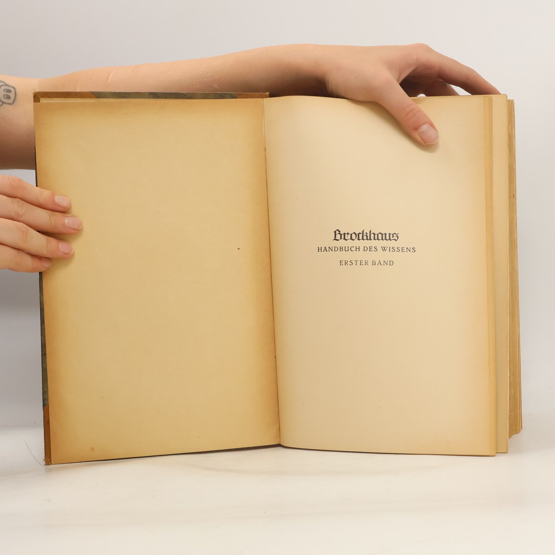 Kolektiv autorů Brockhaus Handbuch des Wissens: Erster Band