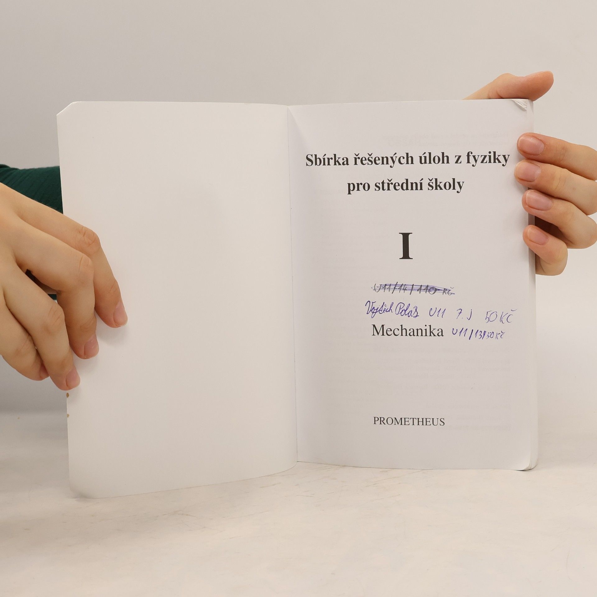 Karel Bartuška Sbírka řešených úloh z fyziky pro střední školy I.