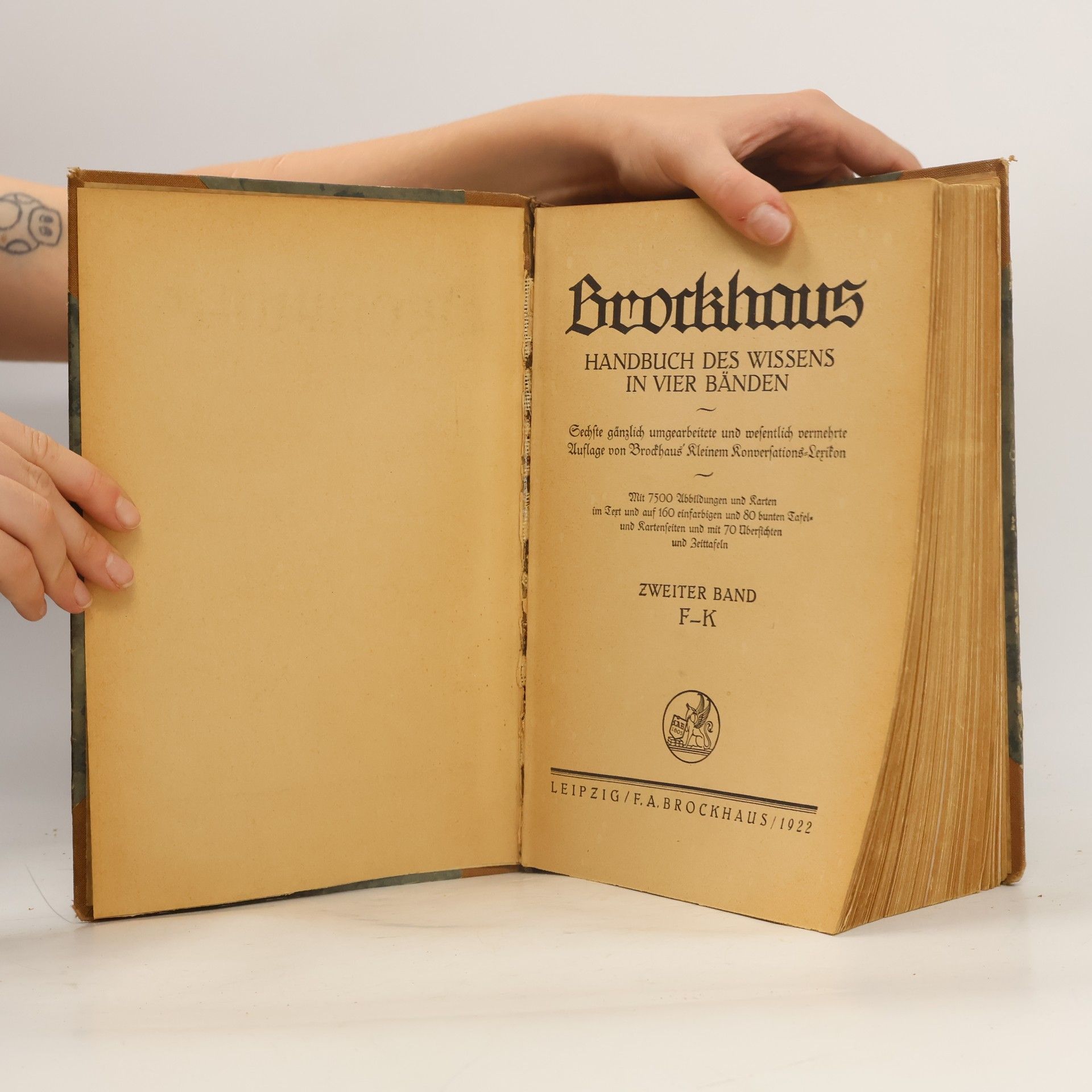 Kolektiv autorů Brockhaus Handbuch des Wissens: Zweiter Band