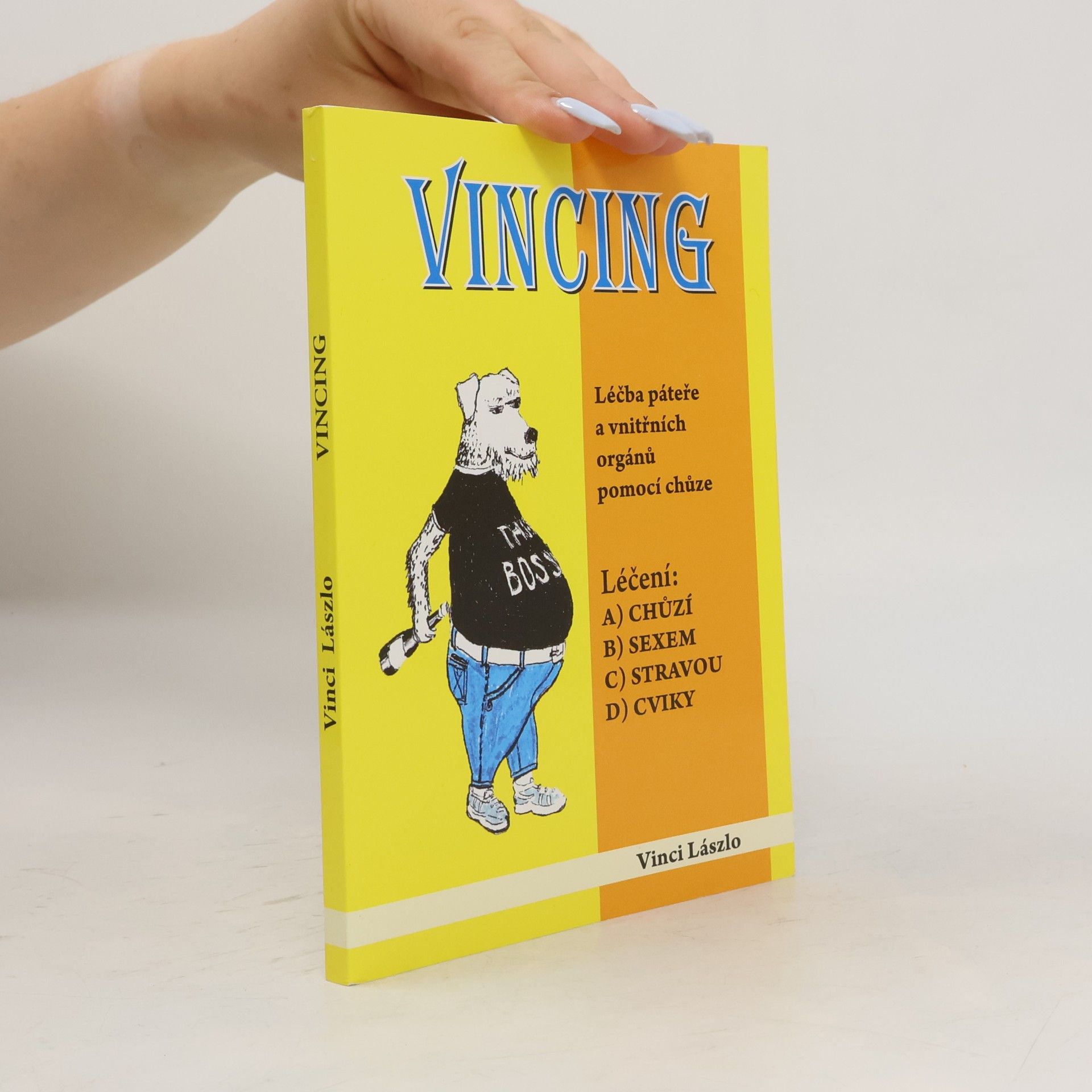 Vinci Lászlo Vincing. Léčba páteře a vnitřních orgánů pomocí chůze