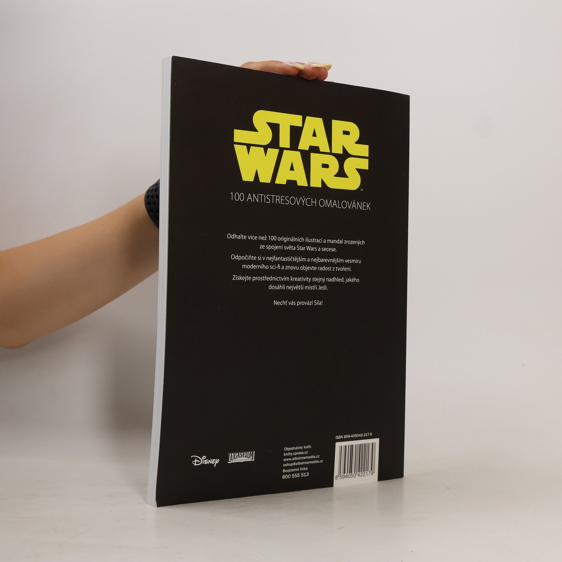 Collectif d'auteurs Star Wars. 100 antistresových omalovánek