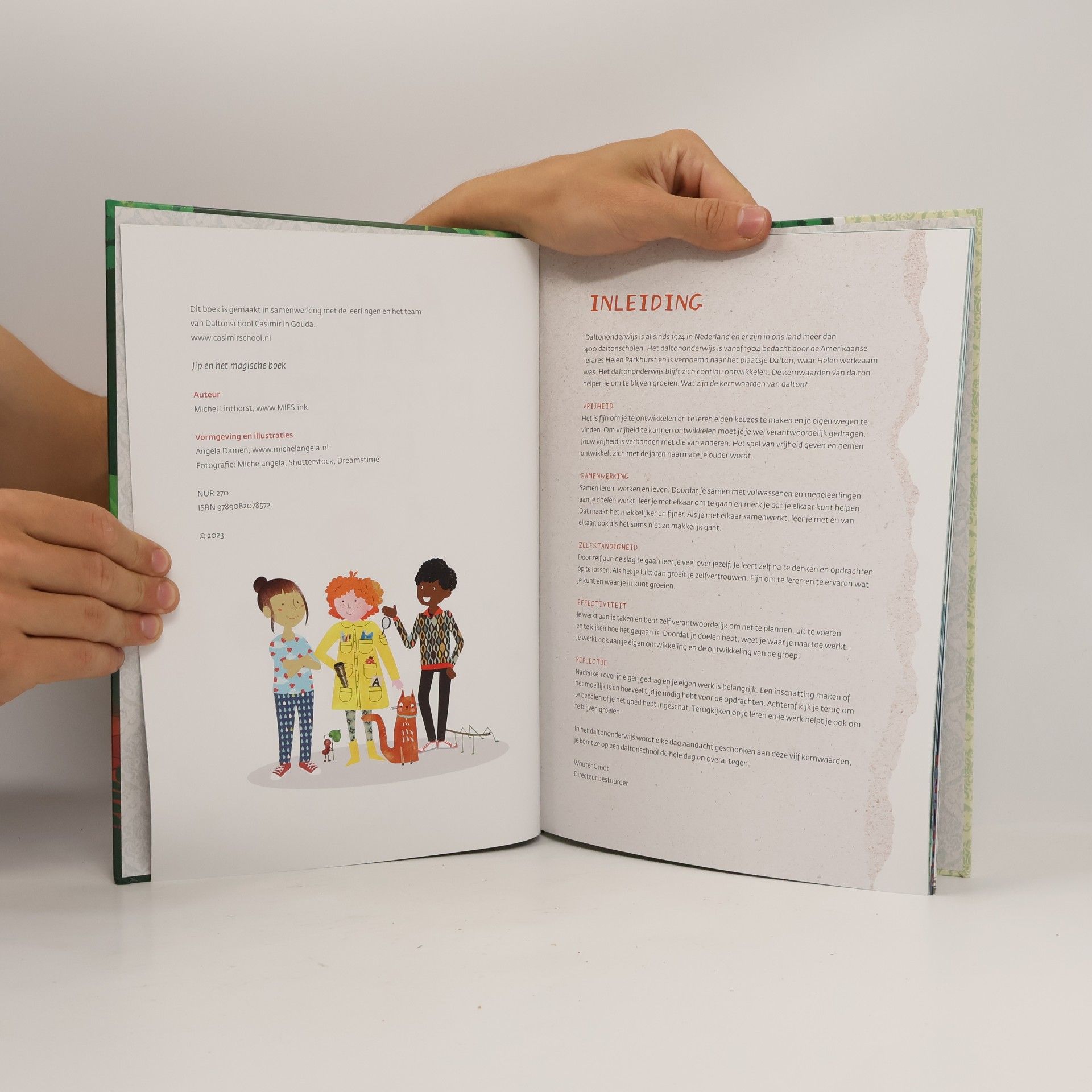 Michel Linthorst Jip en het magische boek