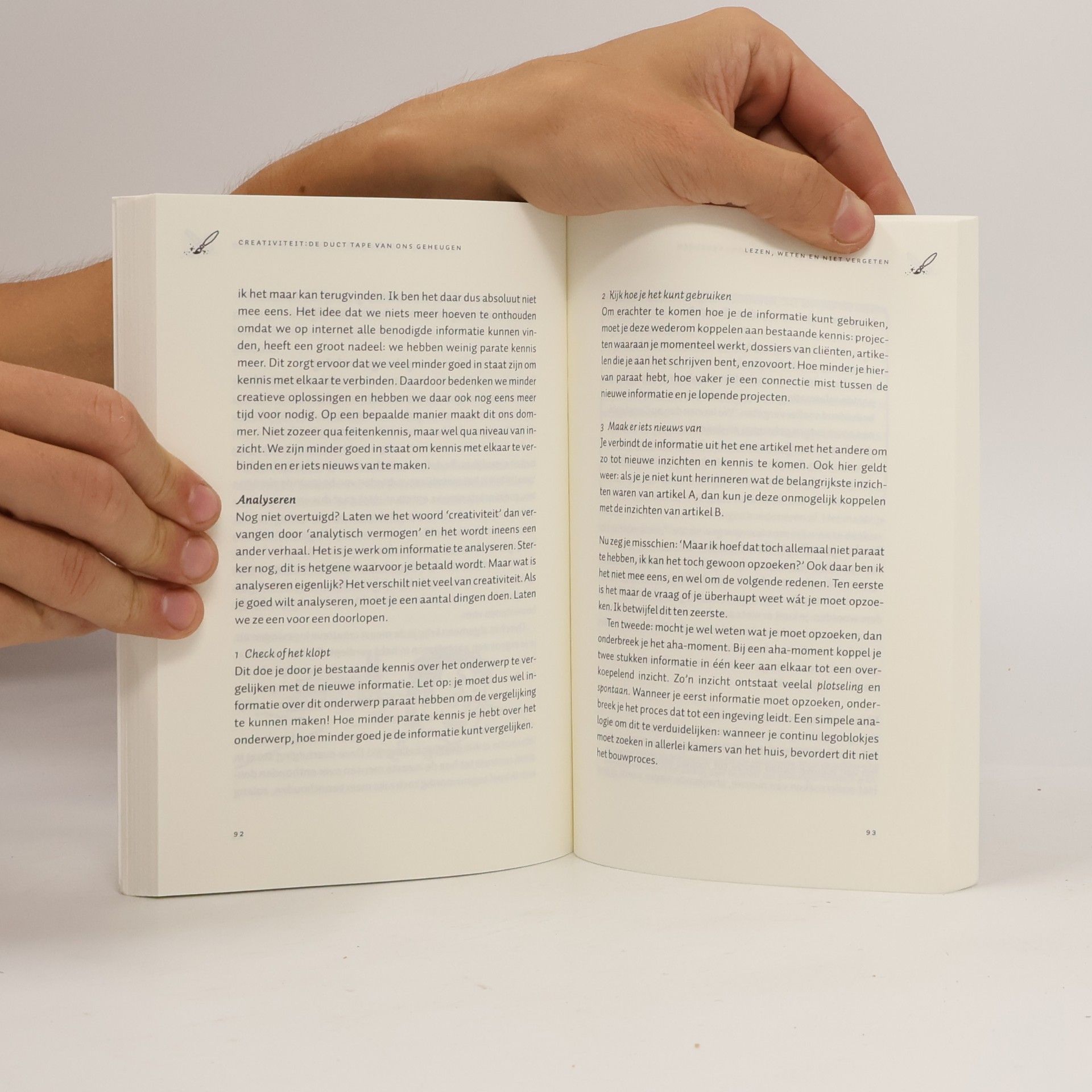 Mark Tigchelaar Lezen, weten en niet vergeten