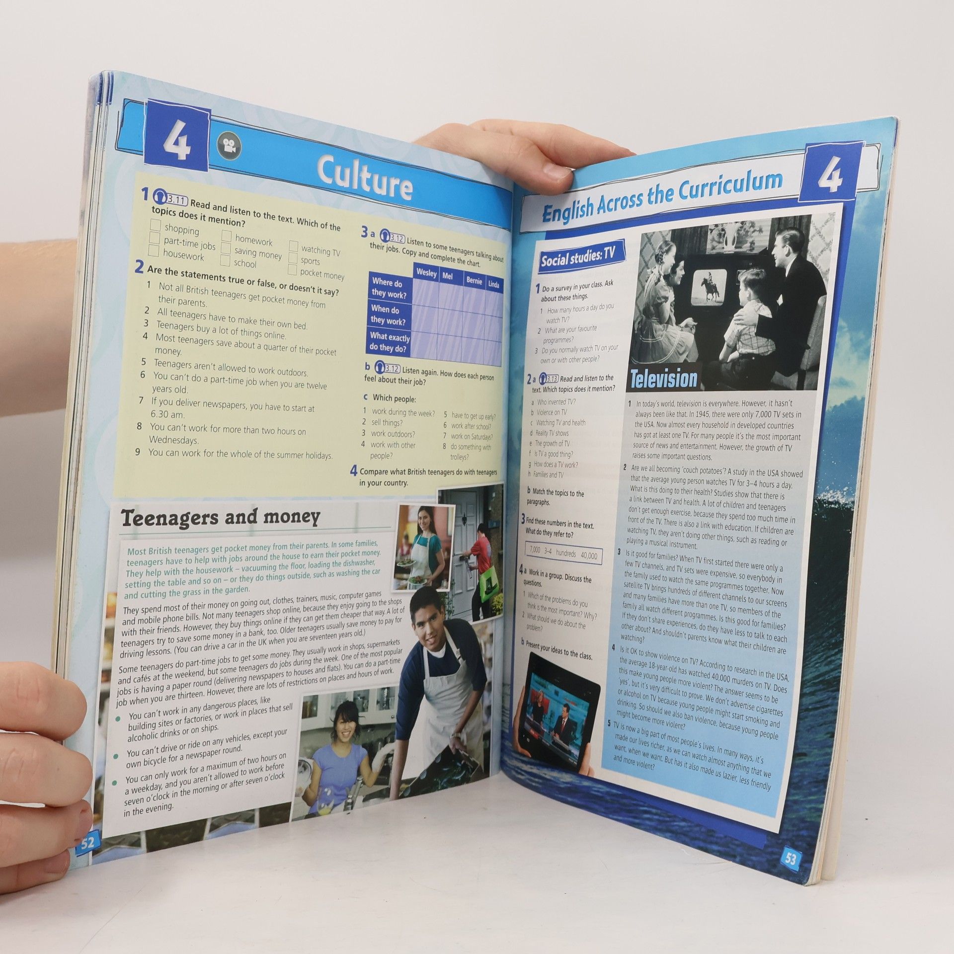Tom Hutchinson Project 5 : Student's book
