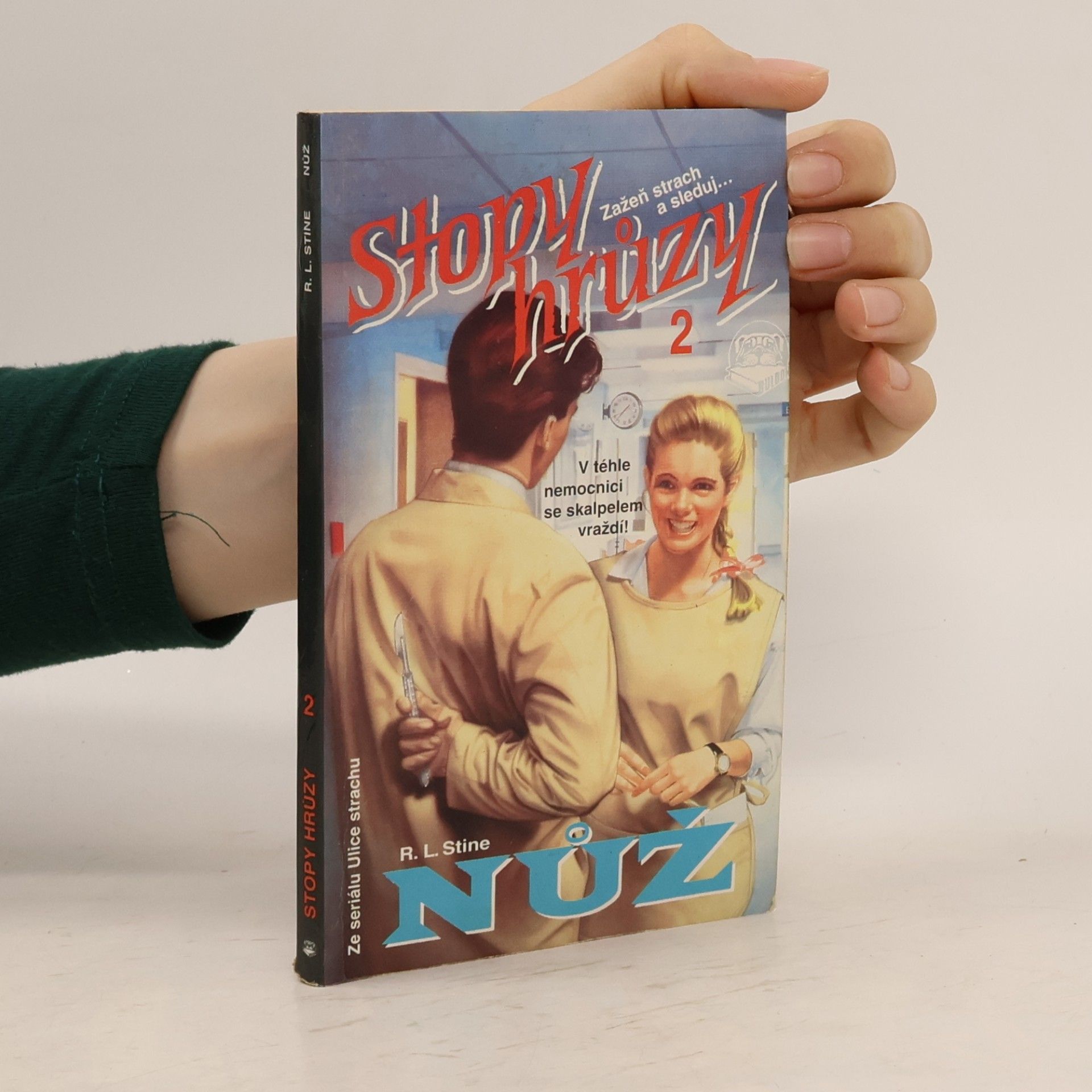 R. L. Stine Nůž. Stopy hrůzy 2