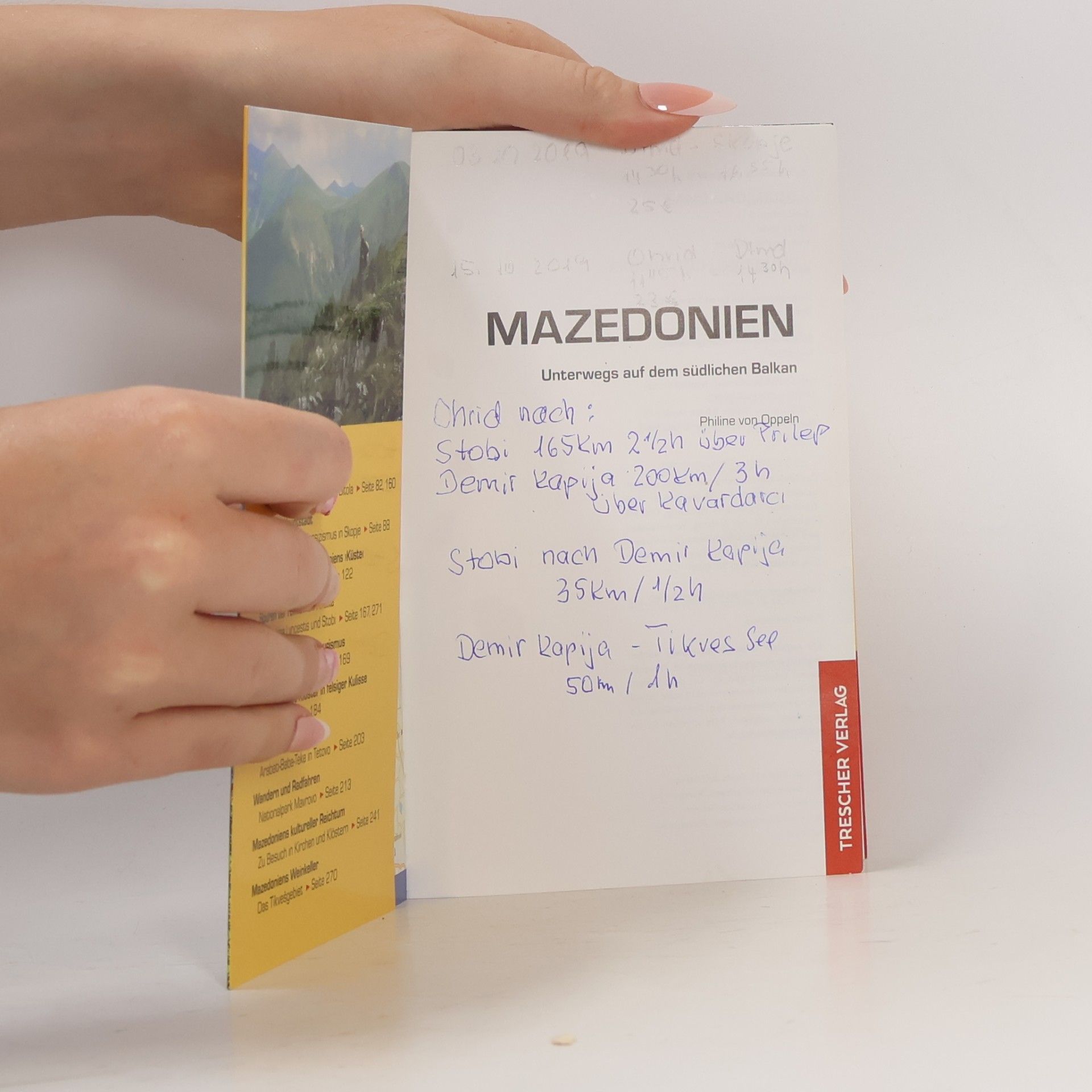 Philine von Oppeln Mazedonien