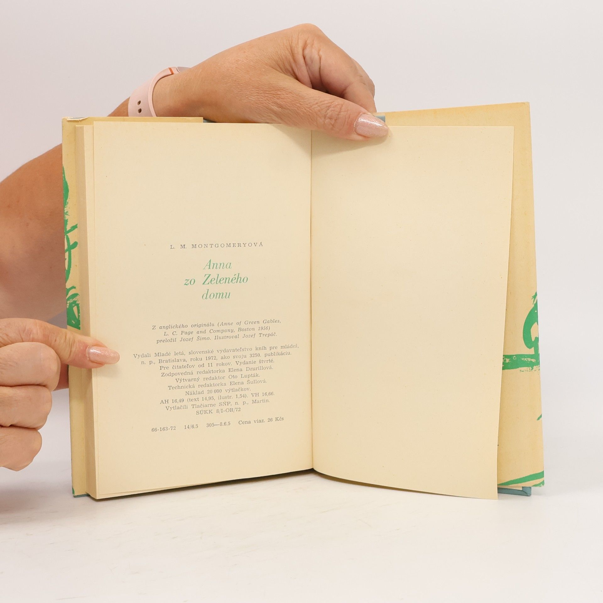 Lucy Maud Montgomery Anna zo zeleného domu