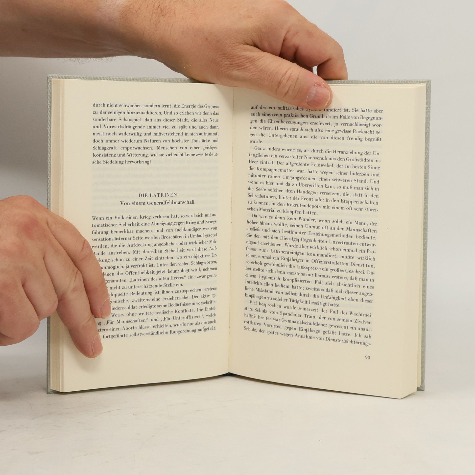 Egon Friedell Selbstanzeige: Essays ab 1918
