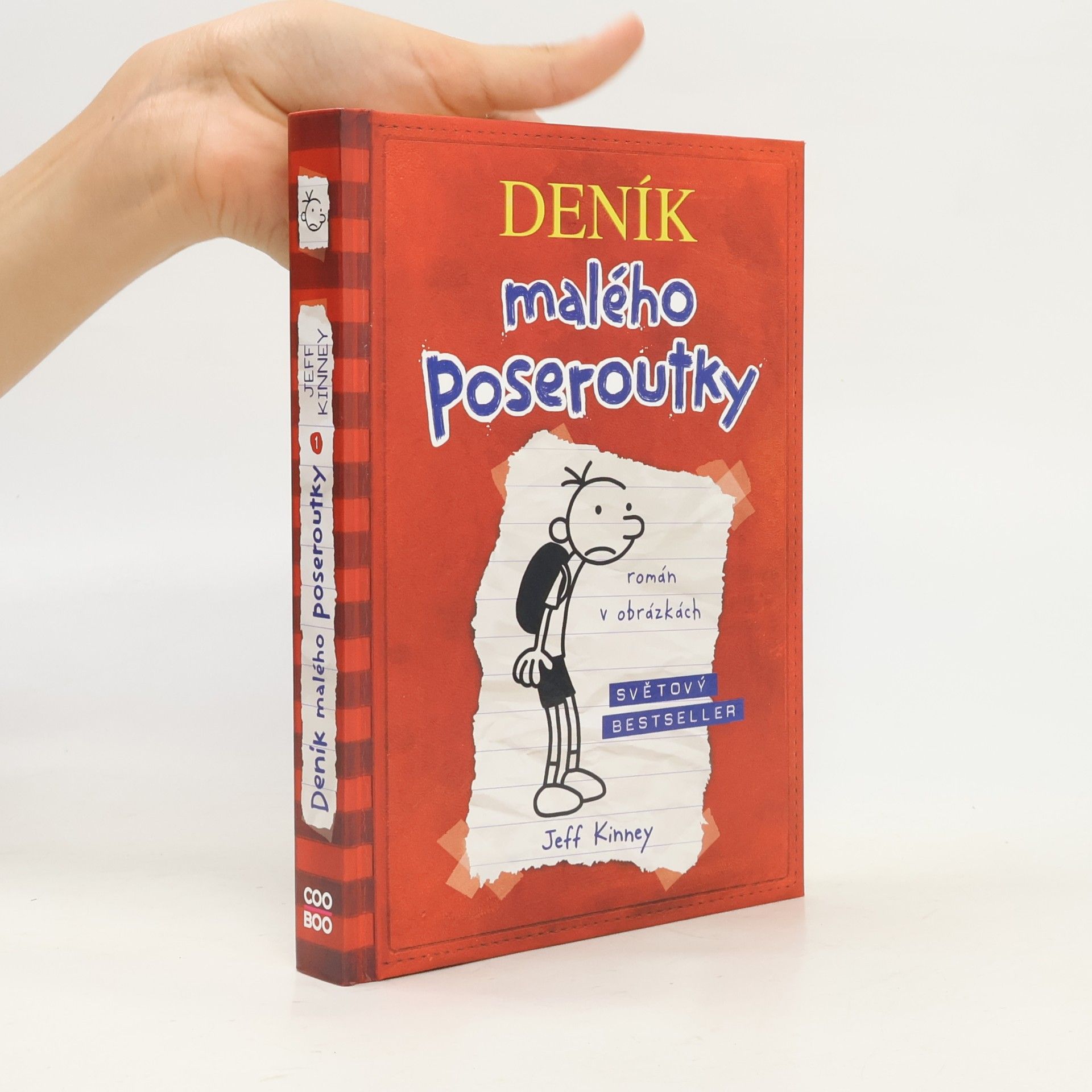 Jeff Kinney Deník malého poseroutky 1