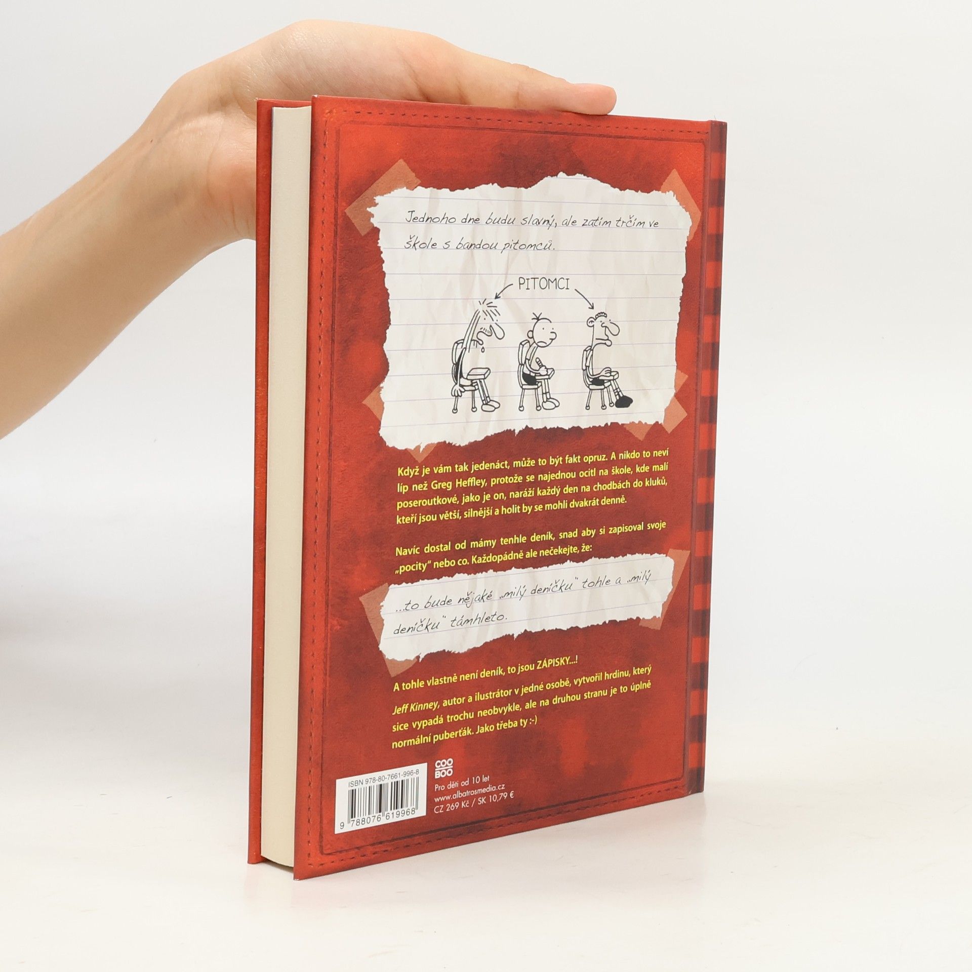 Jeff Kinney Deník malého poseroutky 1