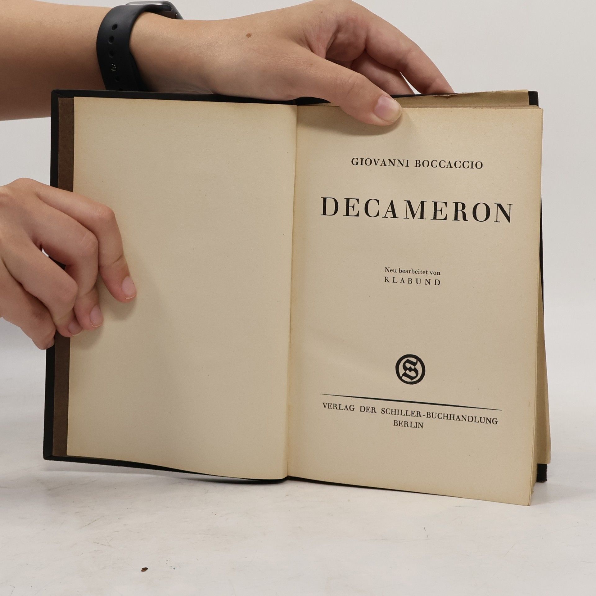 Giovanni Boccaccio Decameron
