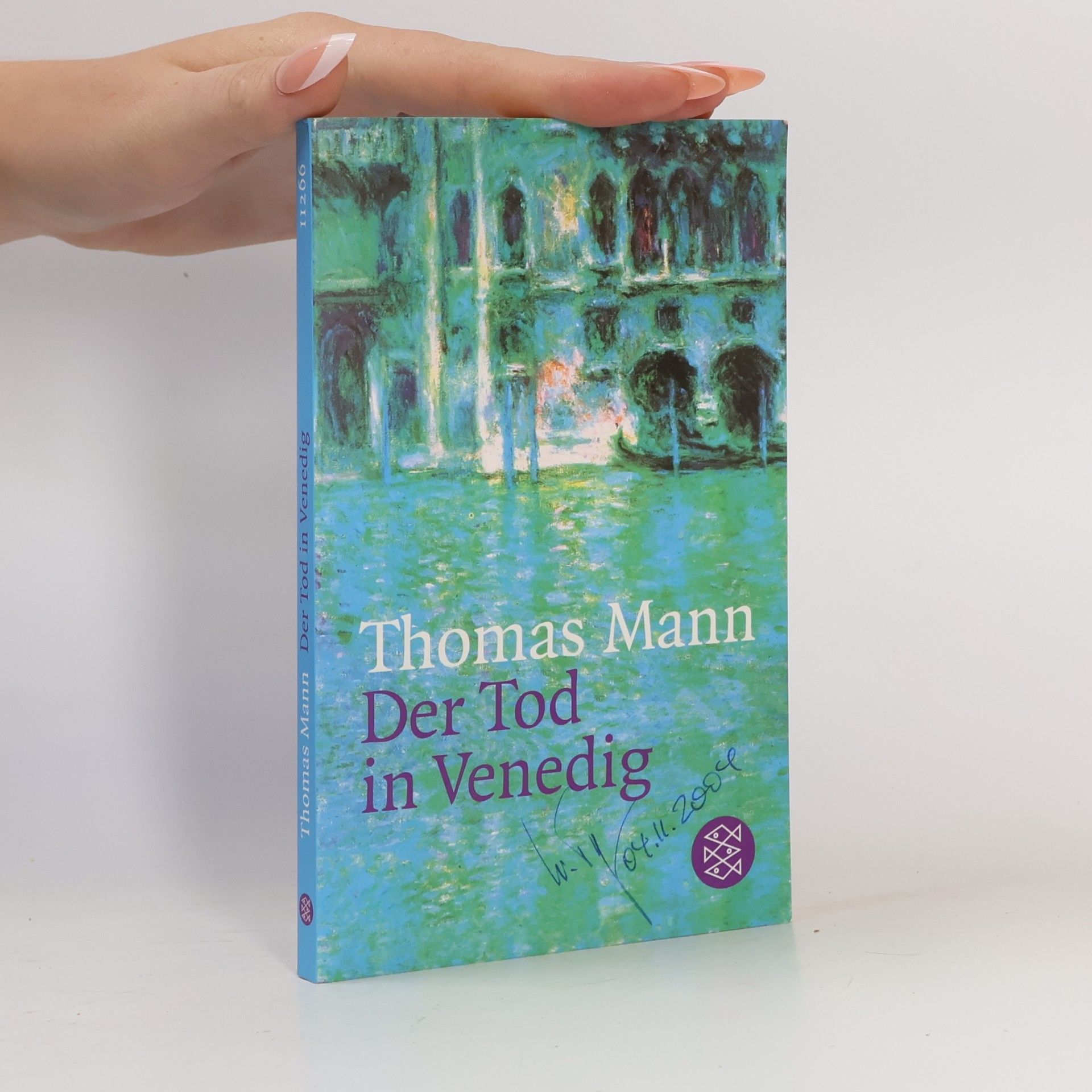 Thomas Mann Der Tod in Venedig : Novelle