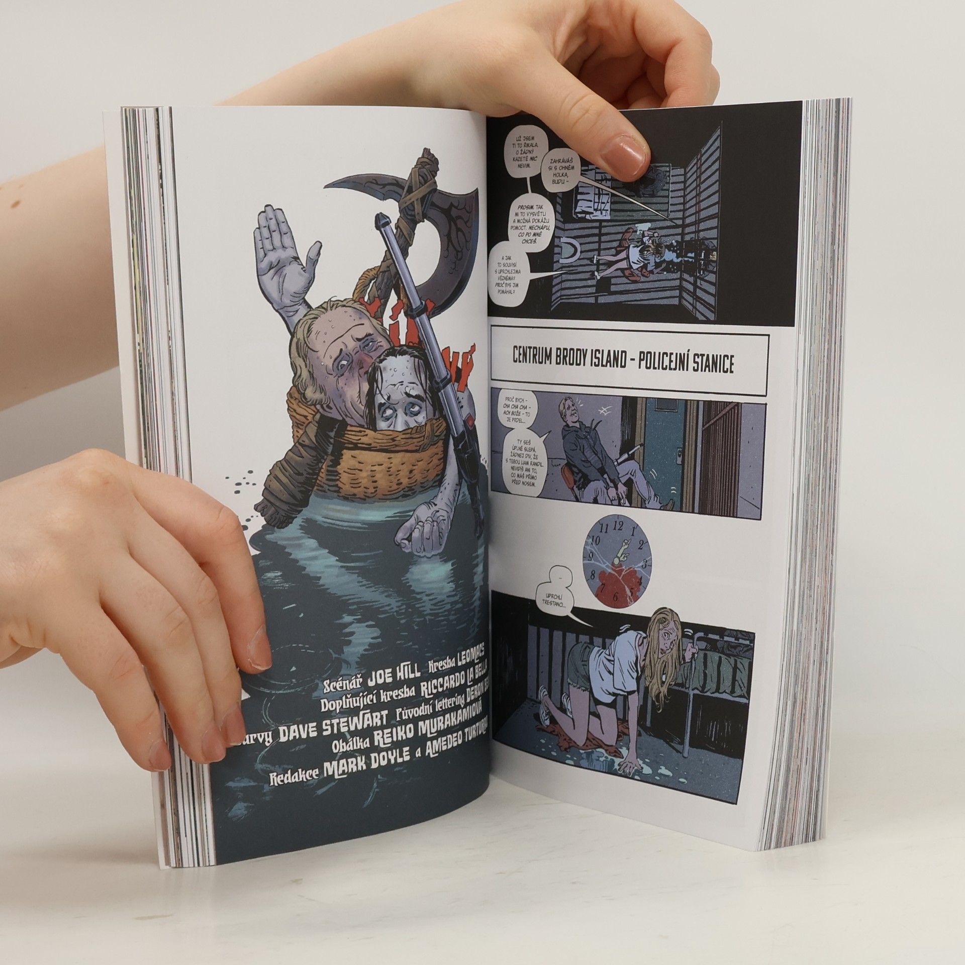 Joe Hill Kapesní komiksové klenoty: Košík a lednička plné hlav
