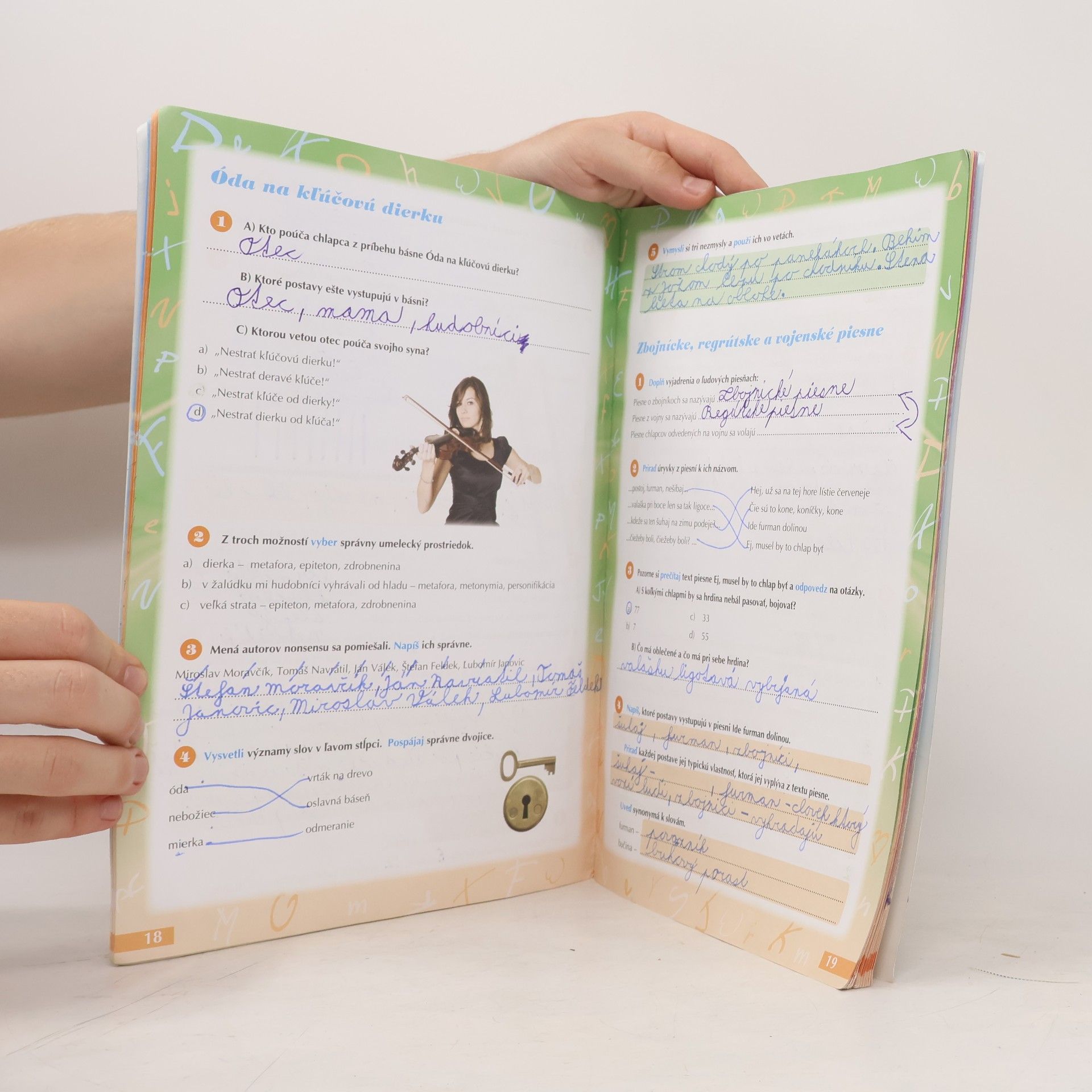 Kolektiv autorů Hravá literatúra. Pracovný zošit pre 5. ročník ZŠ