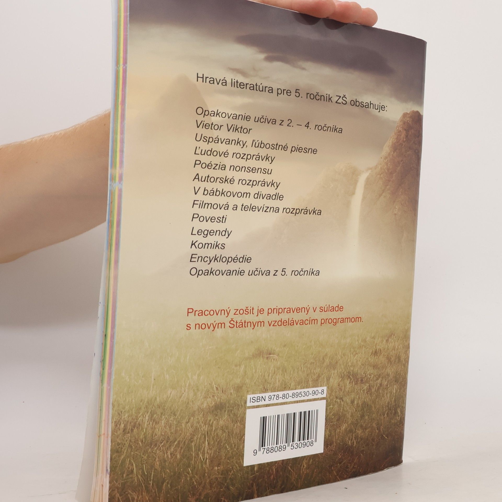 Kolektiv autorů Hravá literatúra. Pracovný zošit pre 5. ročník ZŠ