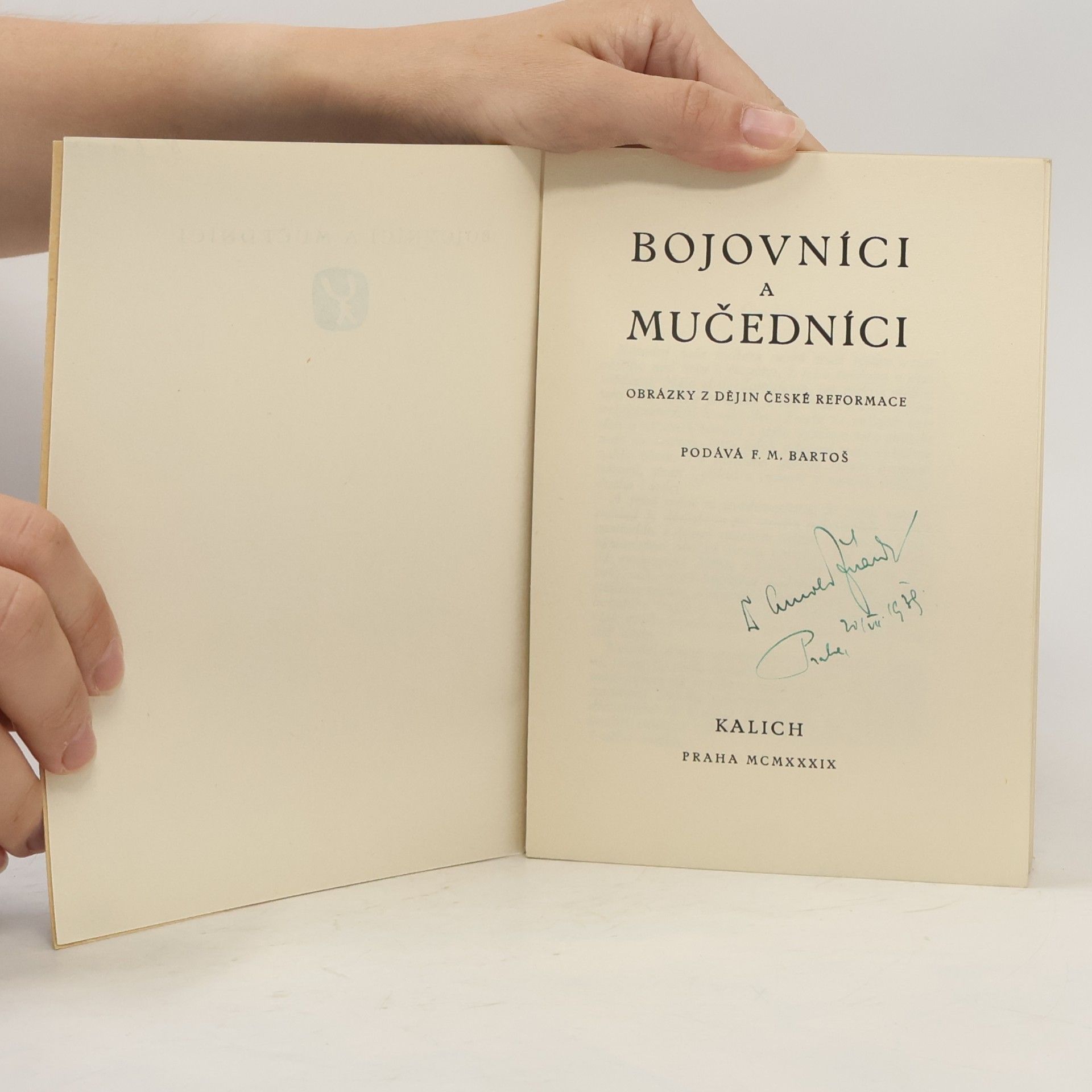 Bartoš F. M. Bojovníci a mučedníci