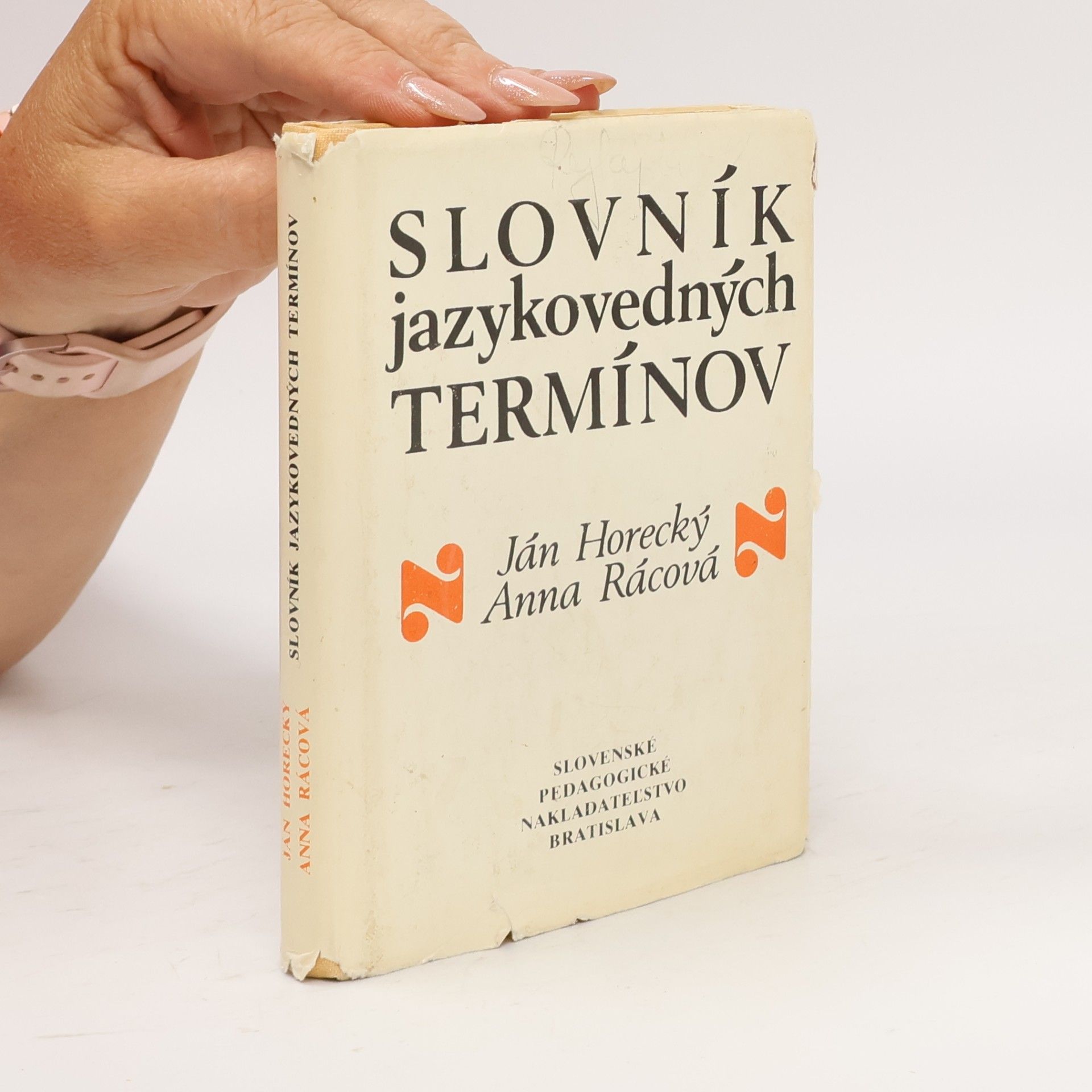 Ján Horecký Slovník jazykovedných termínov