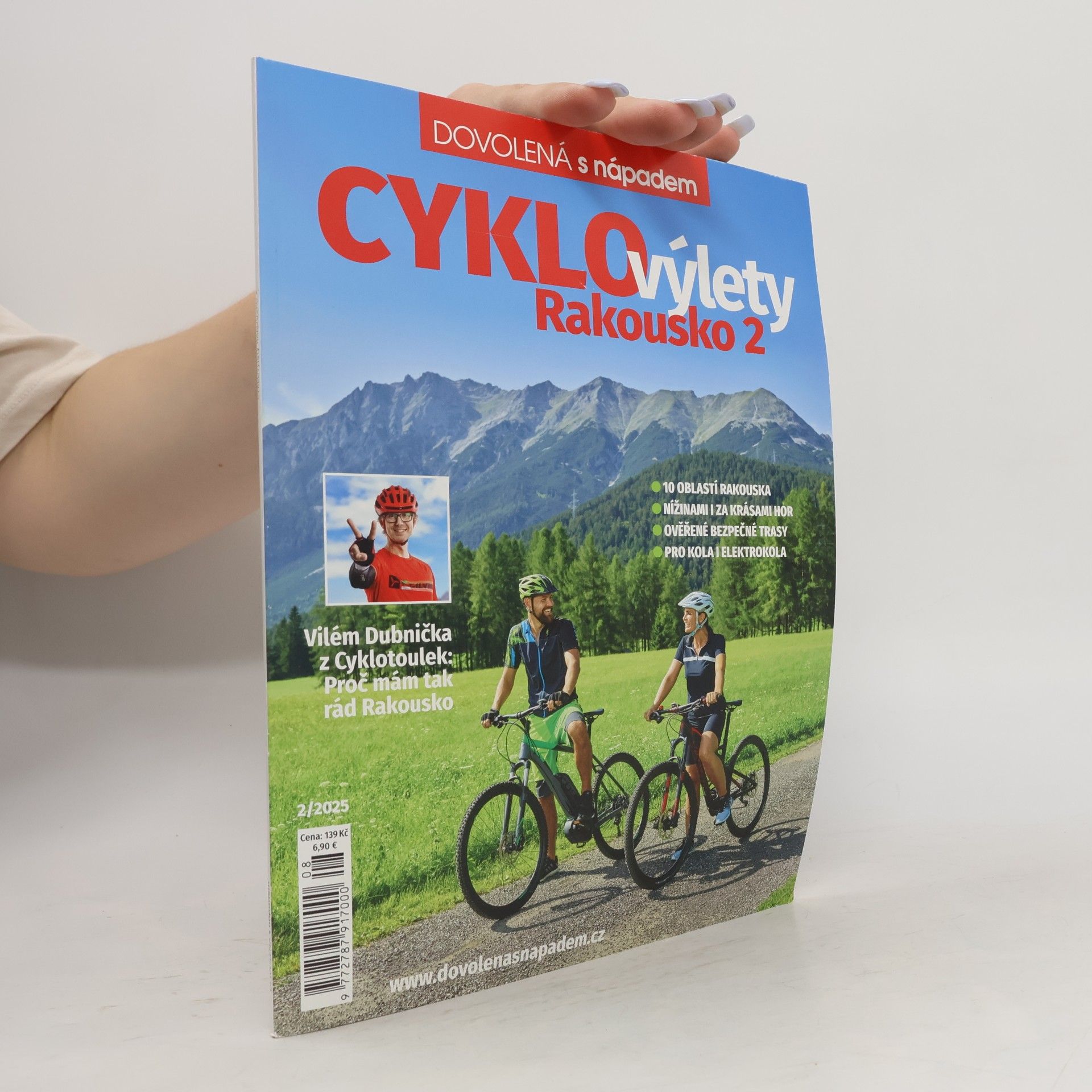 Kolektiv autorů CYKLOvýlety 2/2025. Rakousko 2