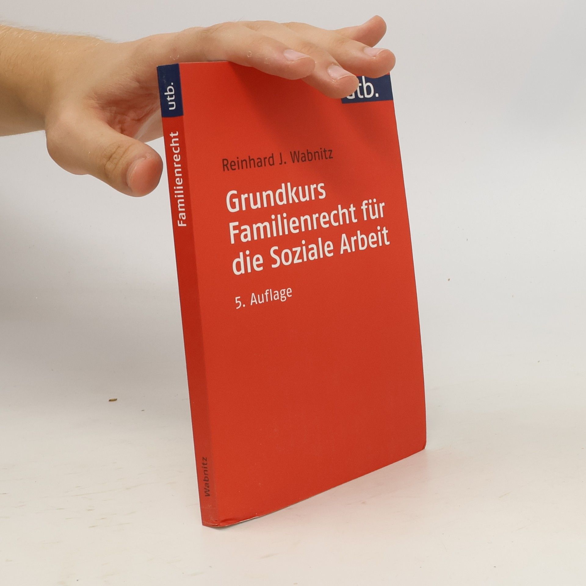 Reinhard Joachim Wabnitz Grundkurs Familienrecht für die Soziale Arbeit